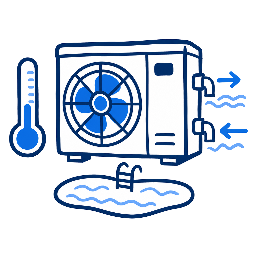 Raypak heat pump r2450 r8450 troubleshooter icon
