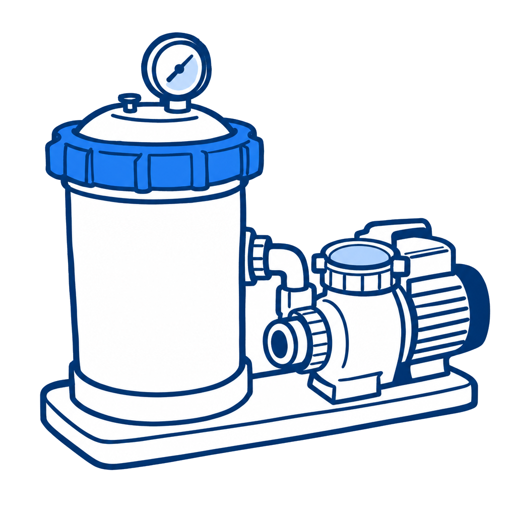 Waterway proclean plus cartridge filters troubleshooter icon