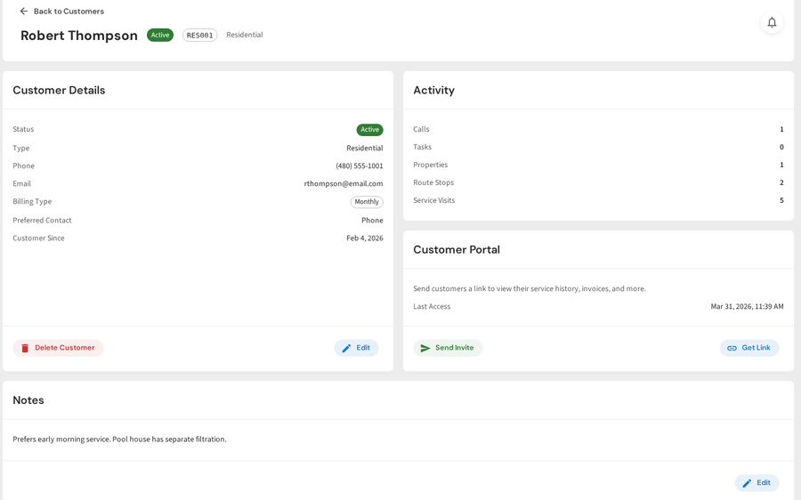 One-click portal invite
