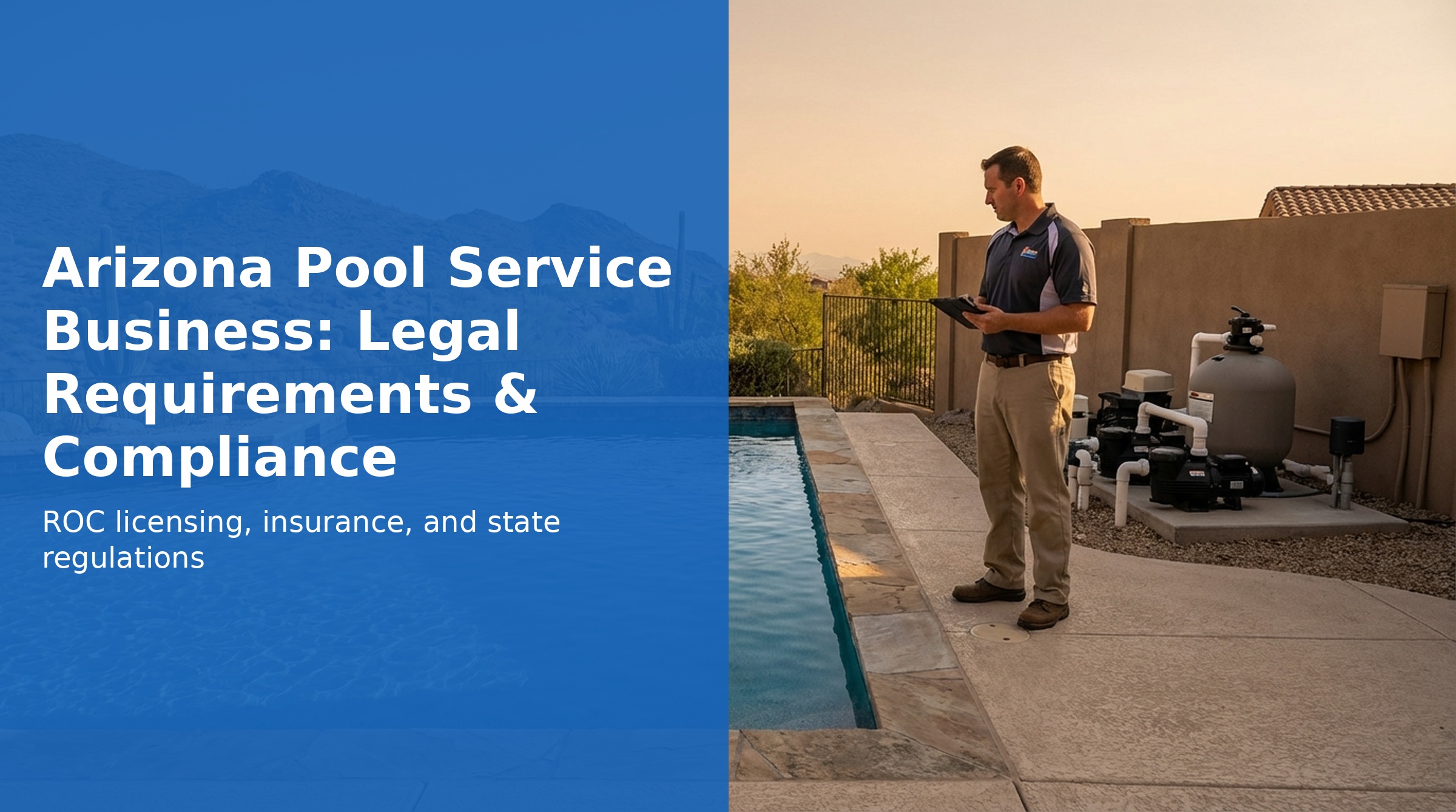 Arizona Pool Service Regulations