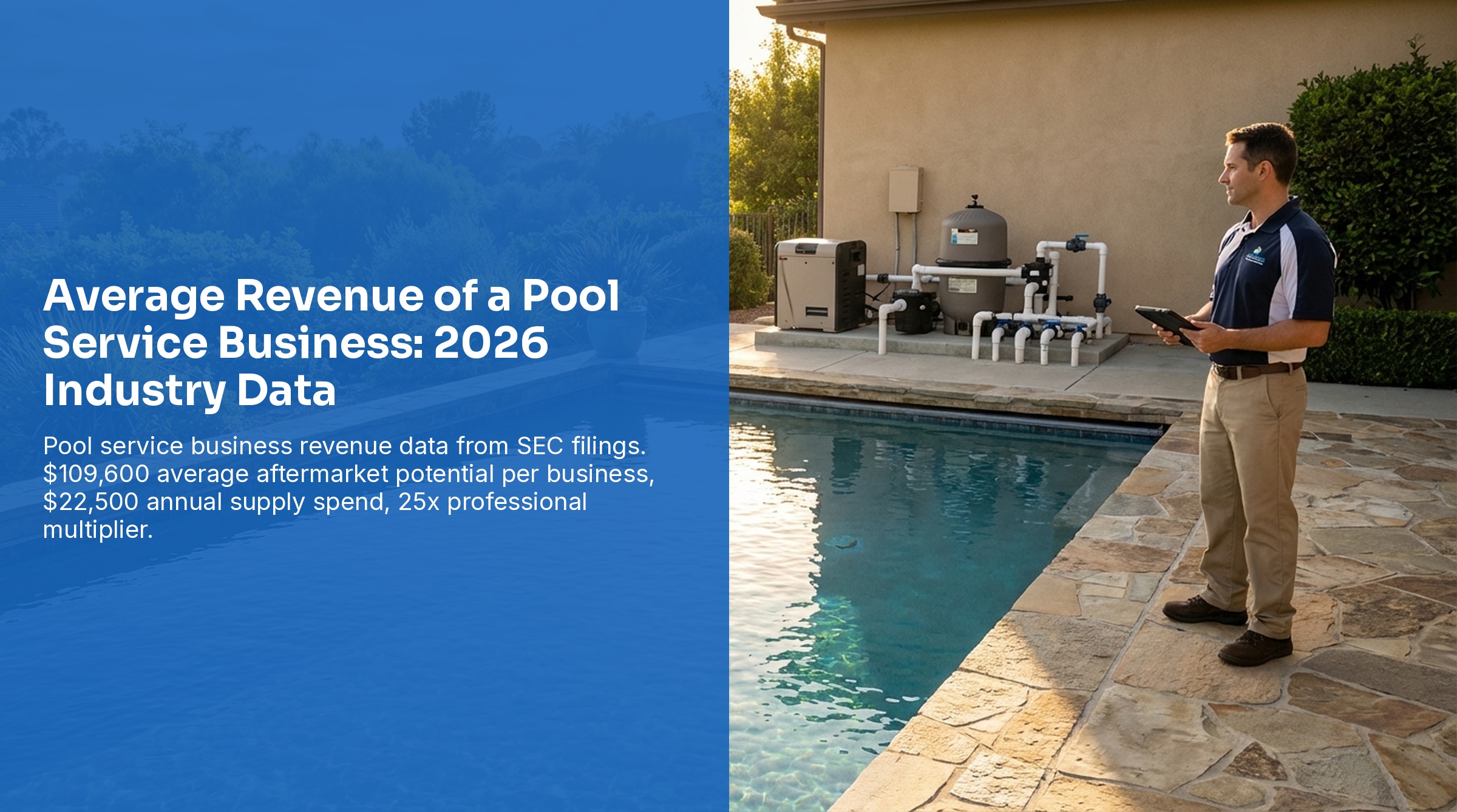 Average Revenue of a Pool Service Business - Industry Financial Data