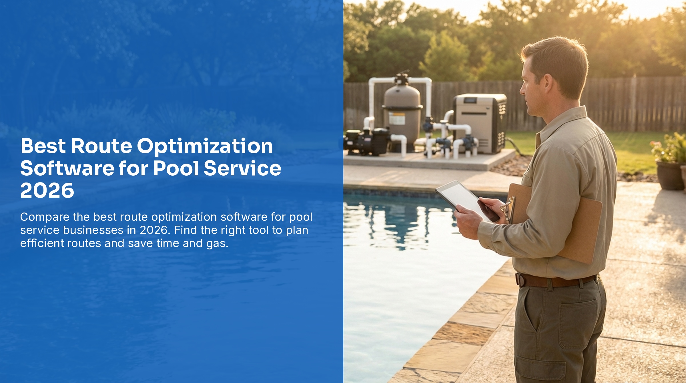 best route optimization software pool service - pool service software guide