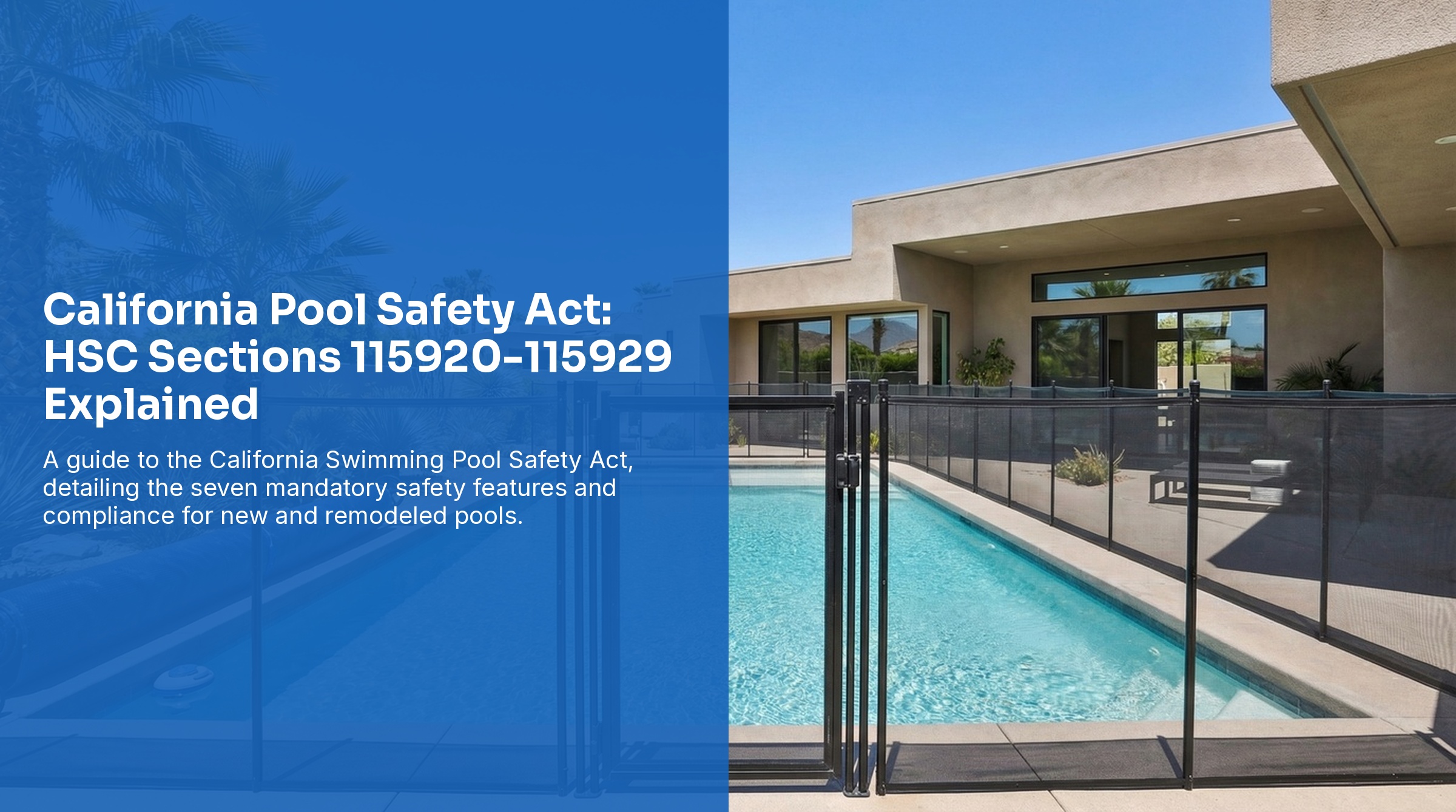 California Pool Safety Act