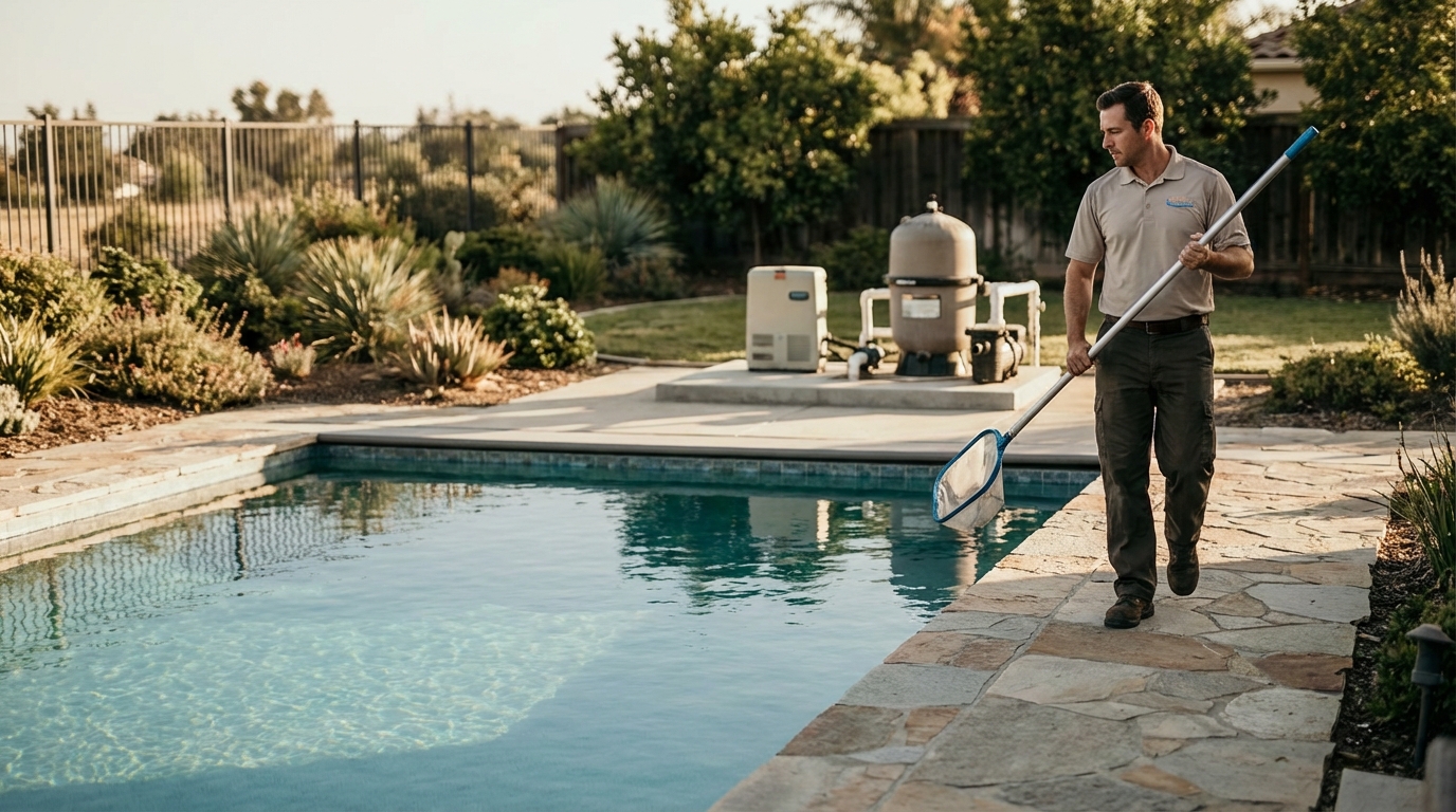 California pool service rates 2026