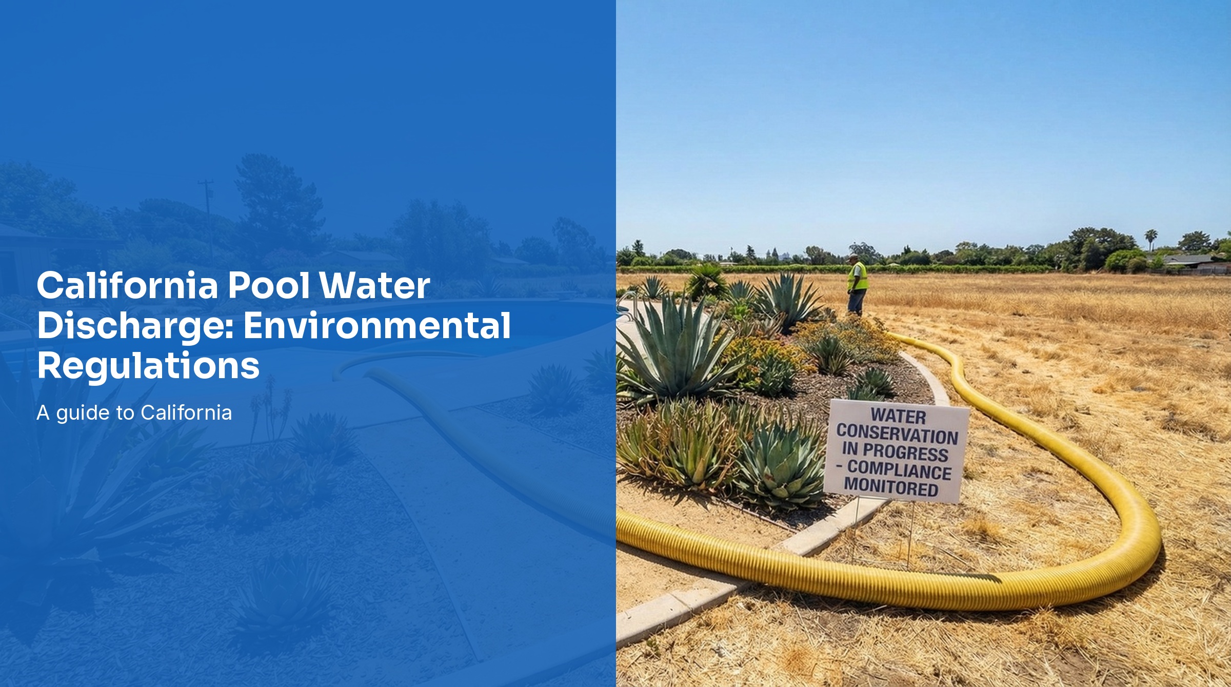 California Pool Water Discharge