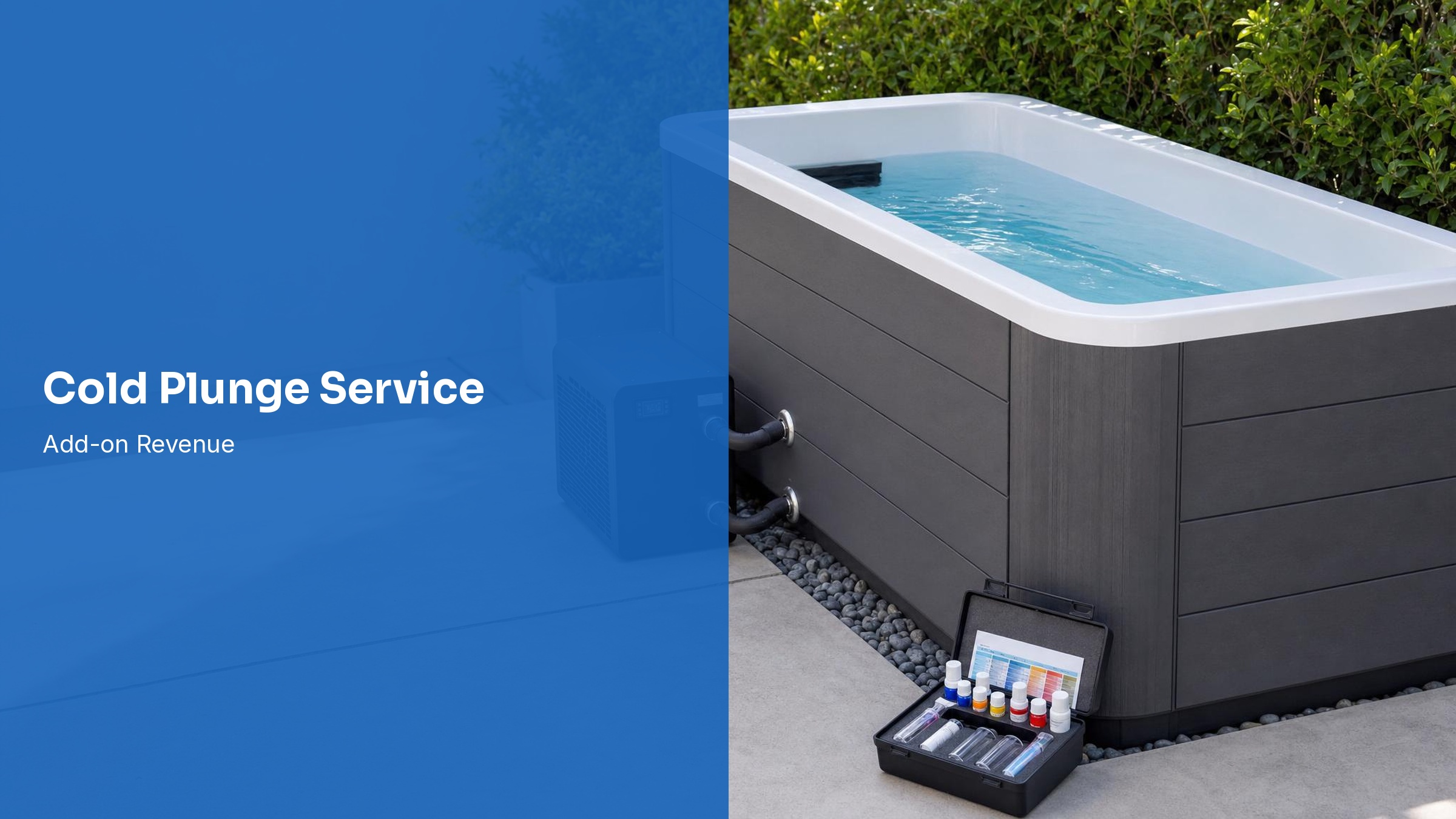 Cold plunge maintenance for pool service companies