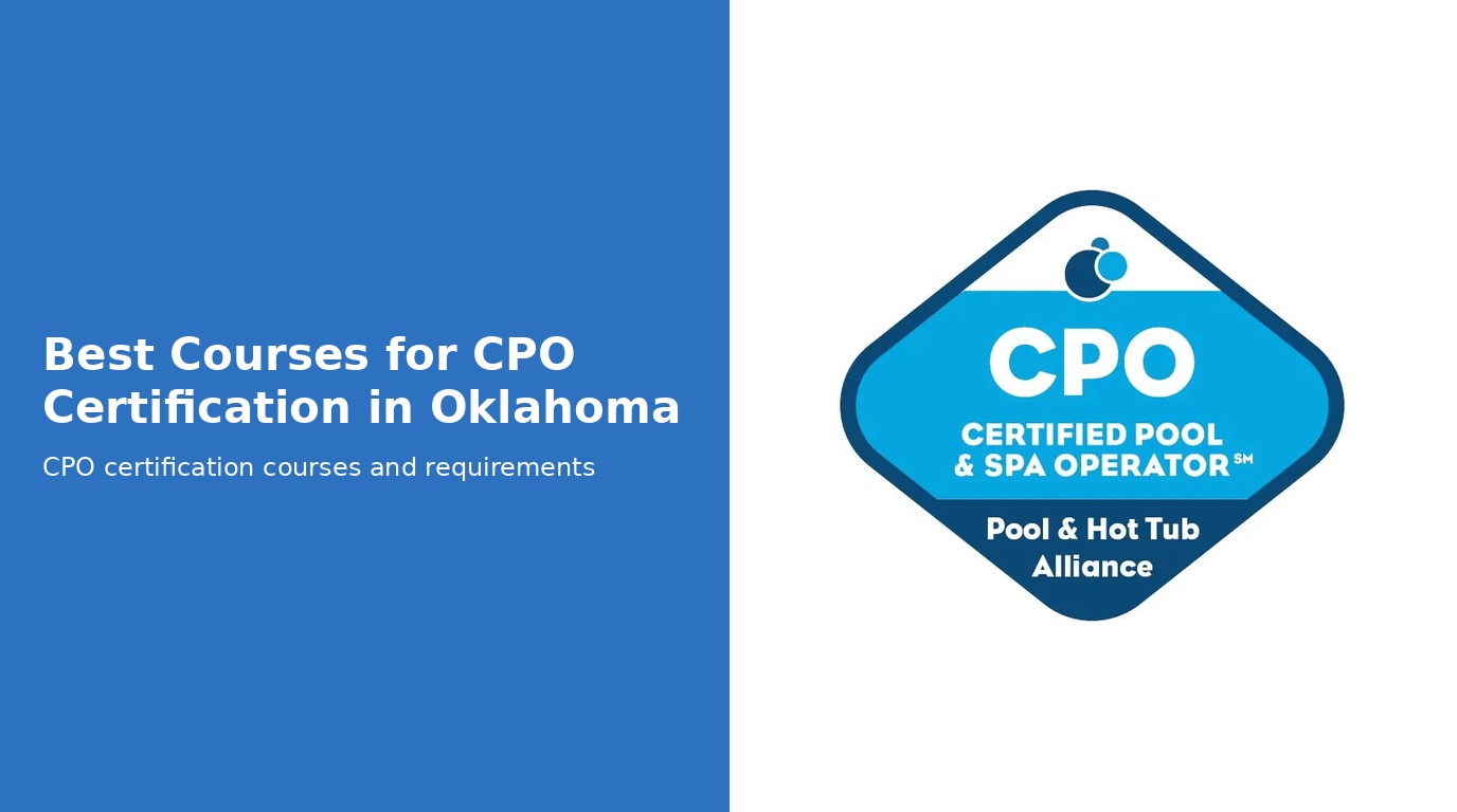 Best Courses for CPO Certification in Oklahoma | PoolDial Resources
