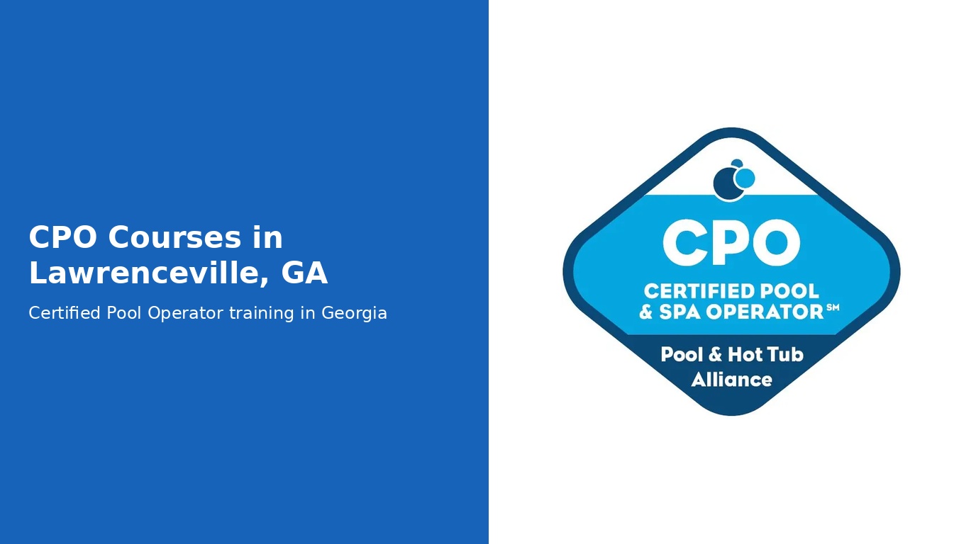 CPO Courses in Lawrenceville, GA