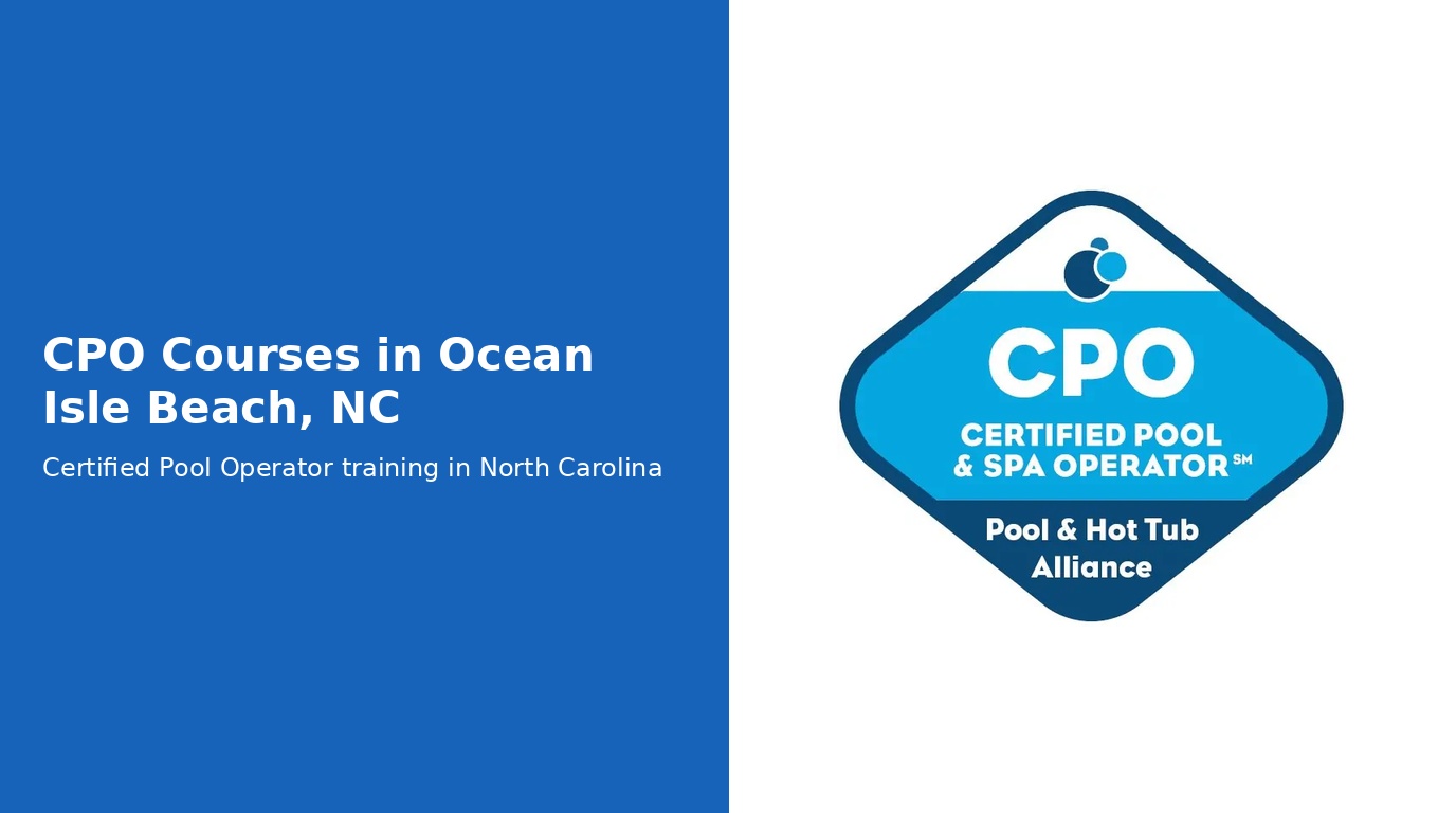 CPO Courses in Ocean Isle Beach, NC