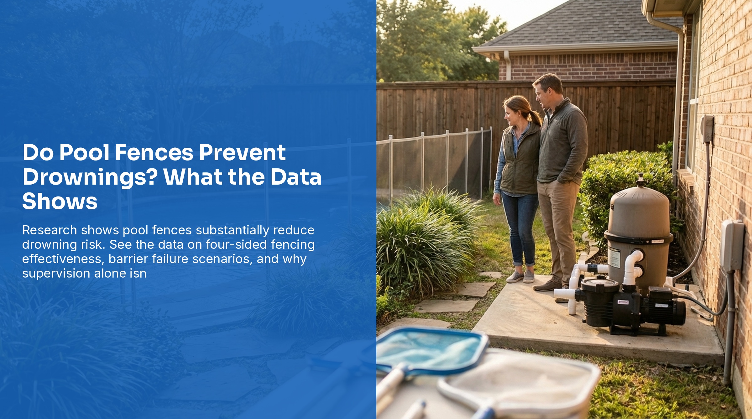 Pool fence effectiveness - do fences prevent drownings