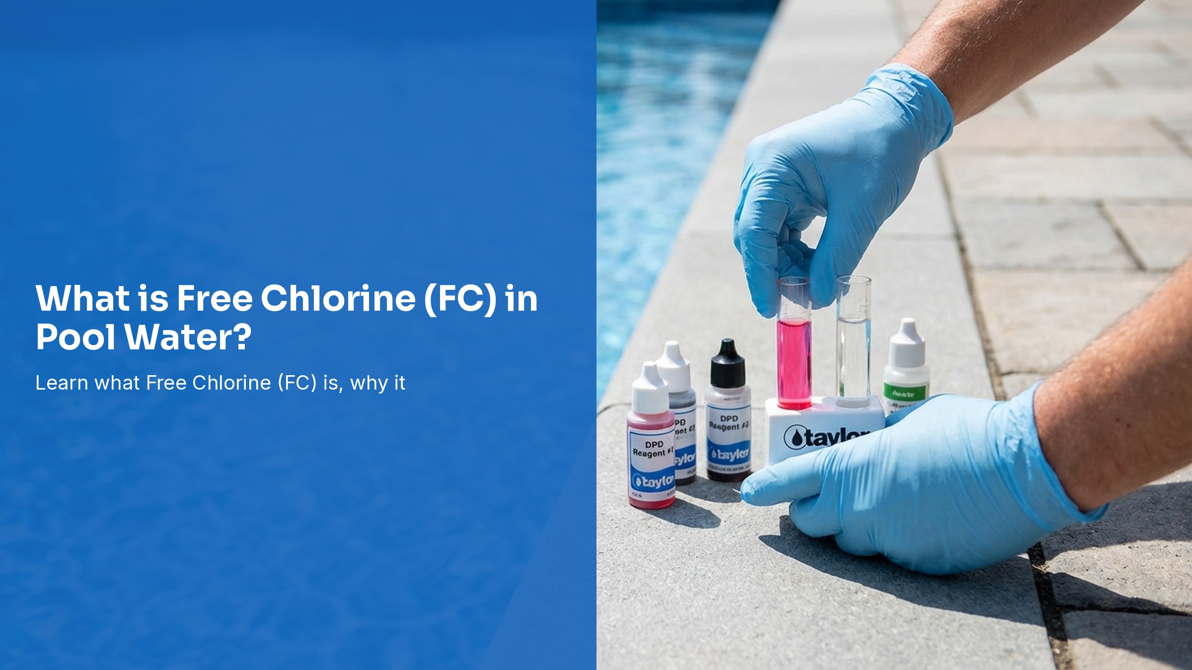 What is Free Chlorine (FC) in Pool Water?