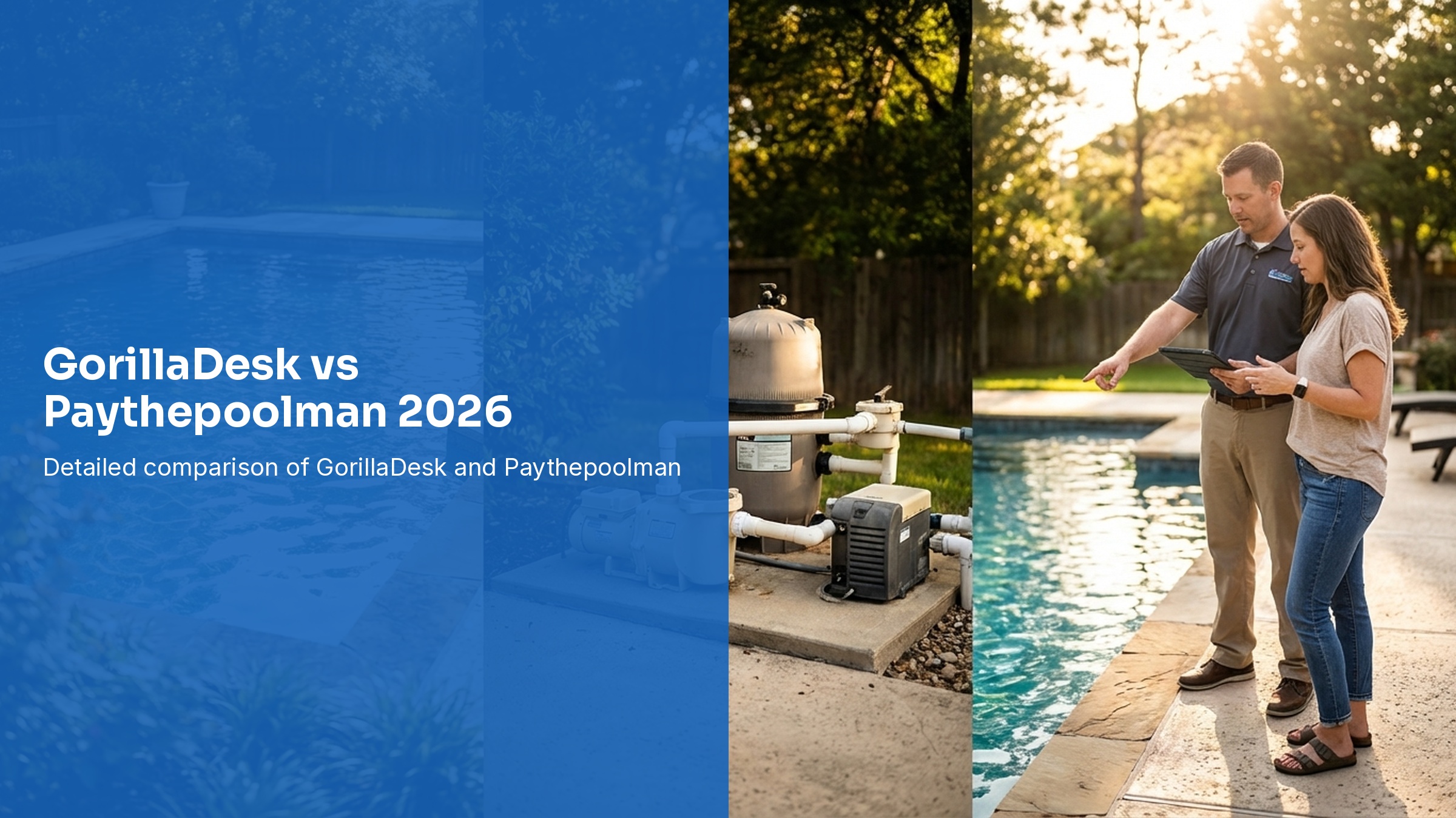 GorillaDesk vs Paythepoolman 2026: Pool Software Comparison