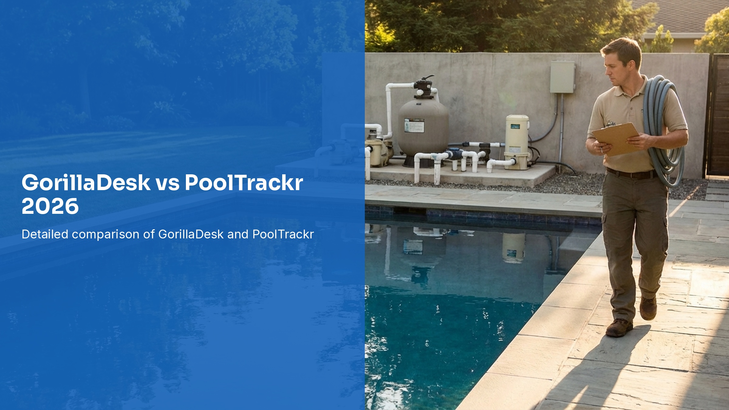 GorillaDesk vs PoolTrackr 2026: Pool Software Comparison