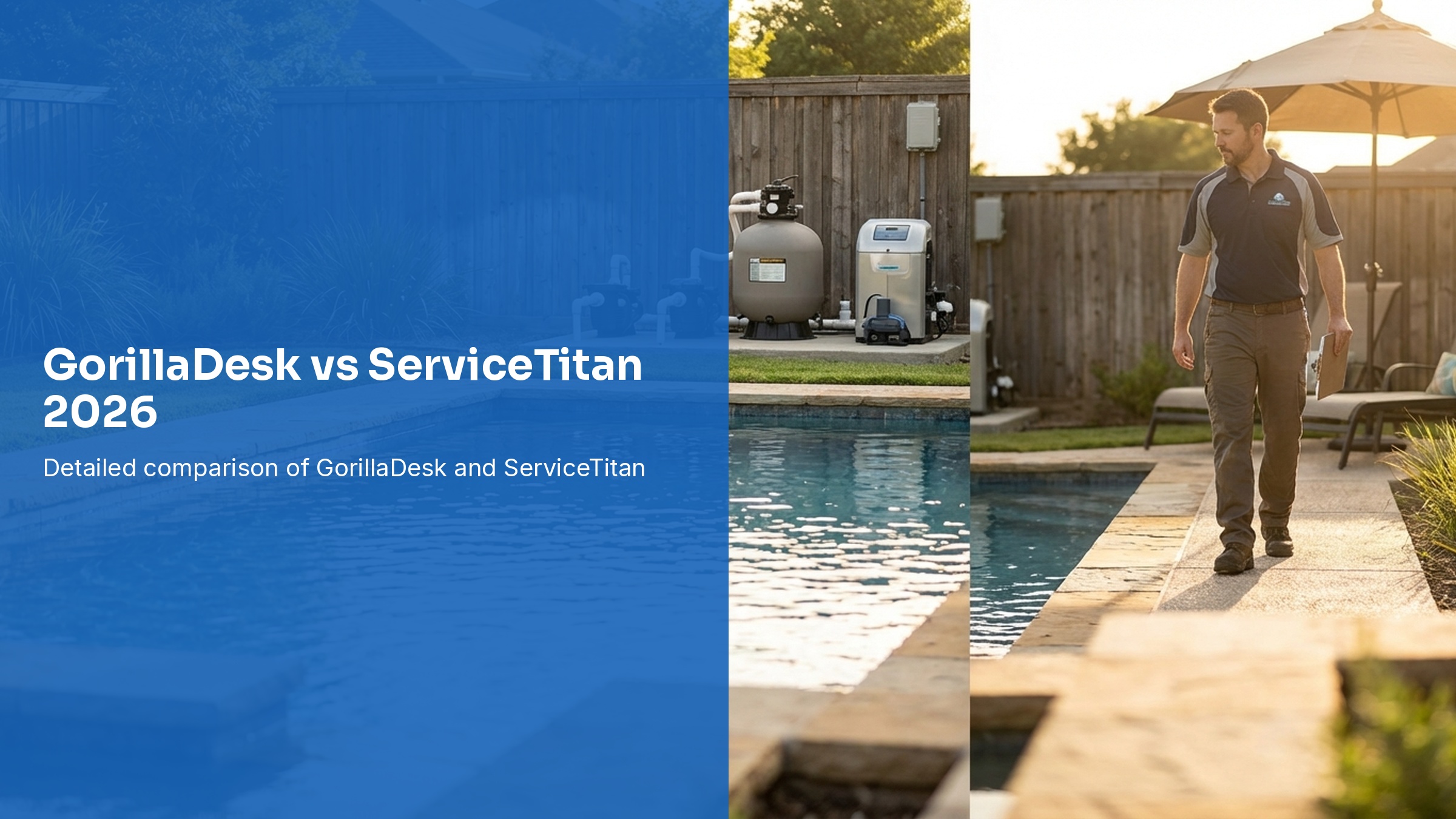 GorillaDesk vs ServiceTitan 2026: Field Service Software Comparison