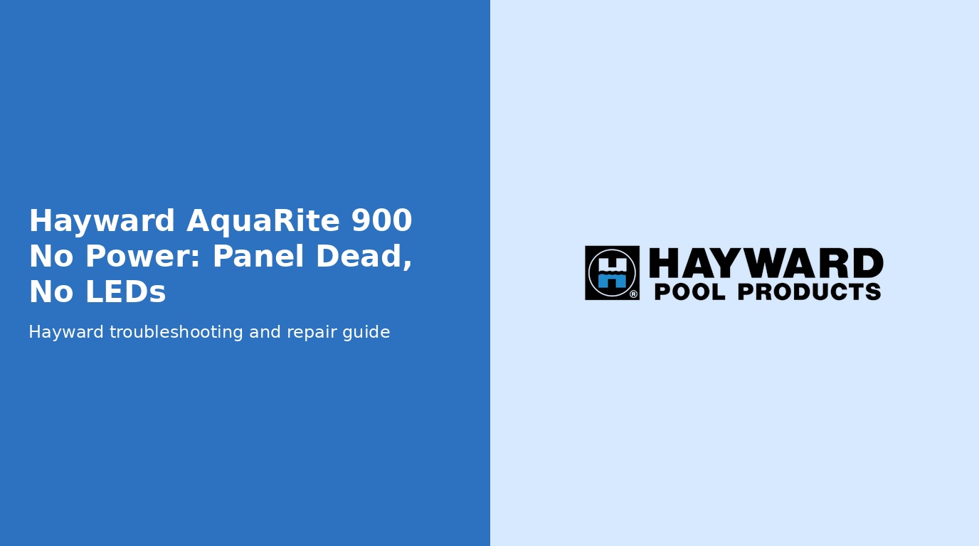 Hayward Aquarite 900 No Power