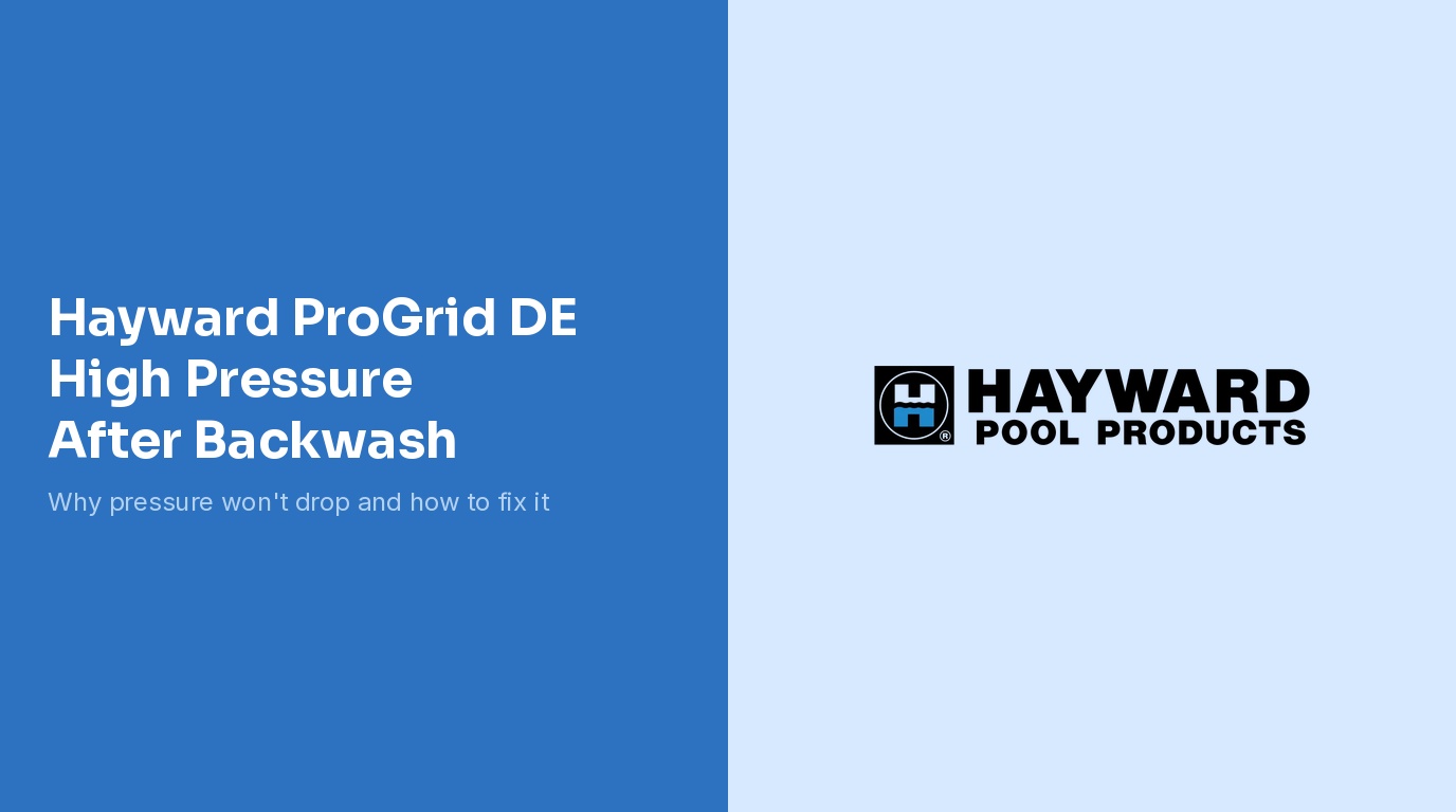 Hayward ProGrid DE Filter High Pressure