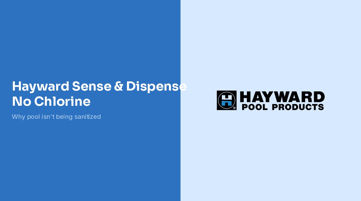 Hayward Sense and Dispense No Chlorine