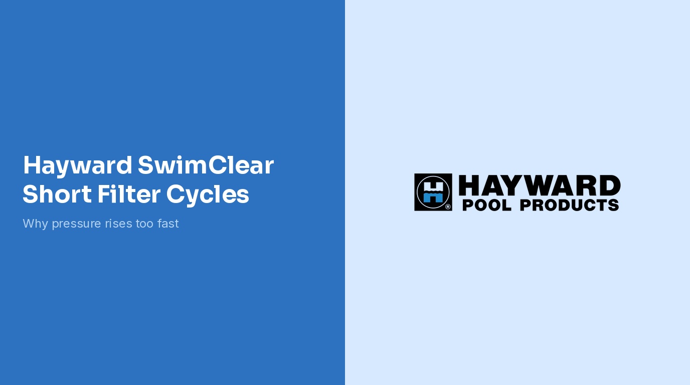 Hayward SwimClear Short Filter Cycles Troubleshooting