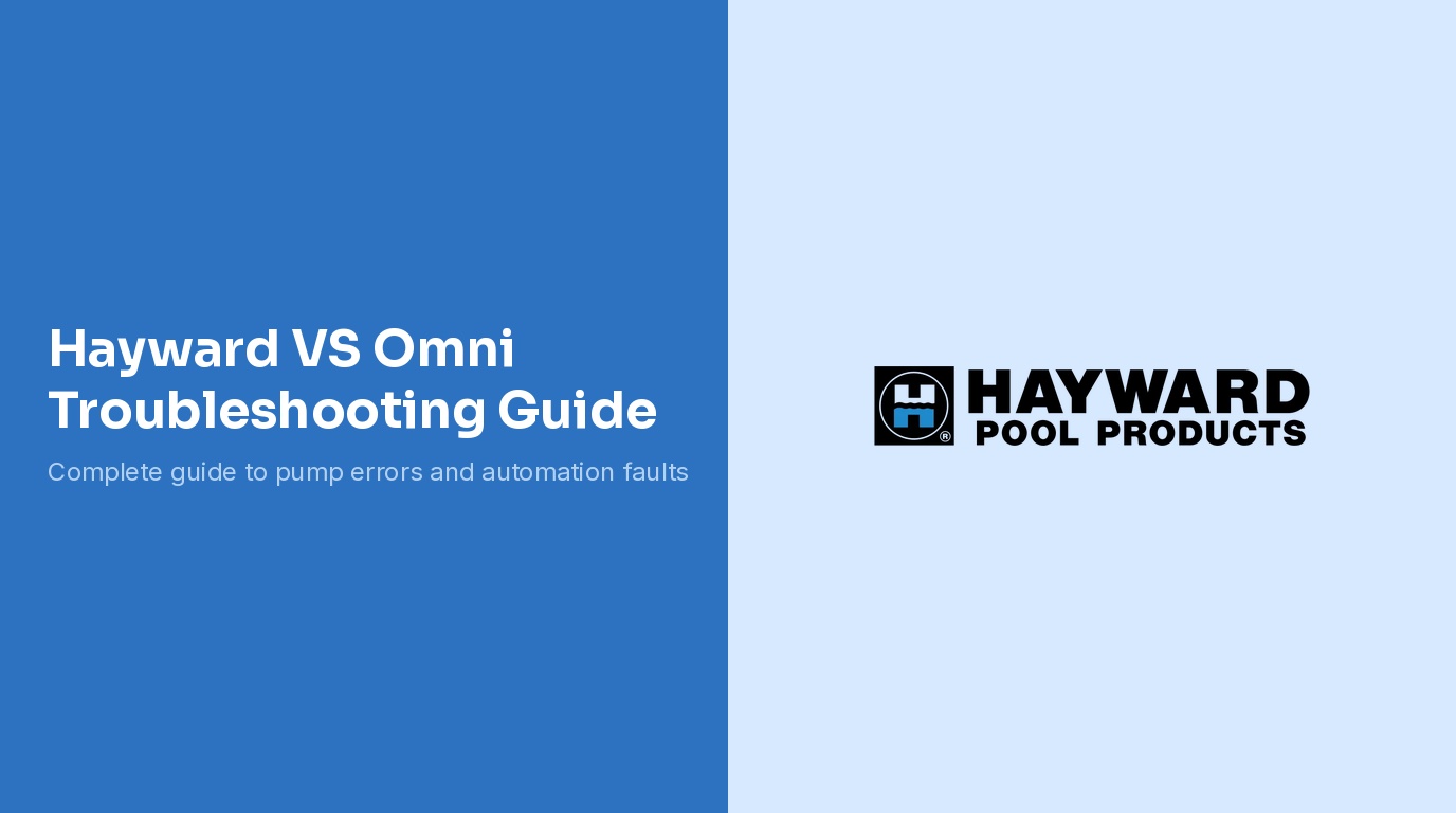 Hayward VS Omni Troubleshooting Guide