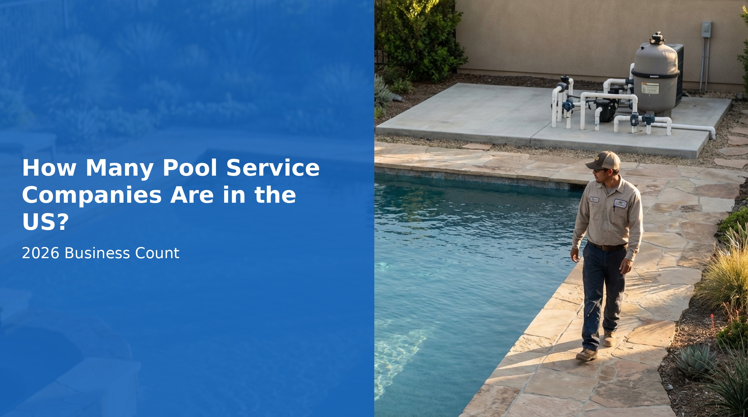 How Many Pool Service Companies Are in the US - Industry Business Count