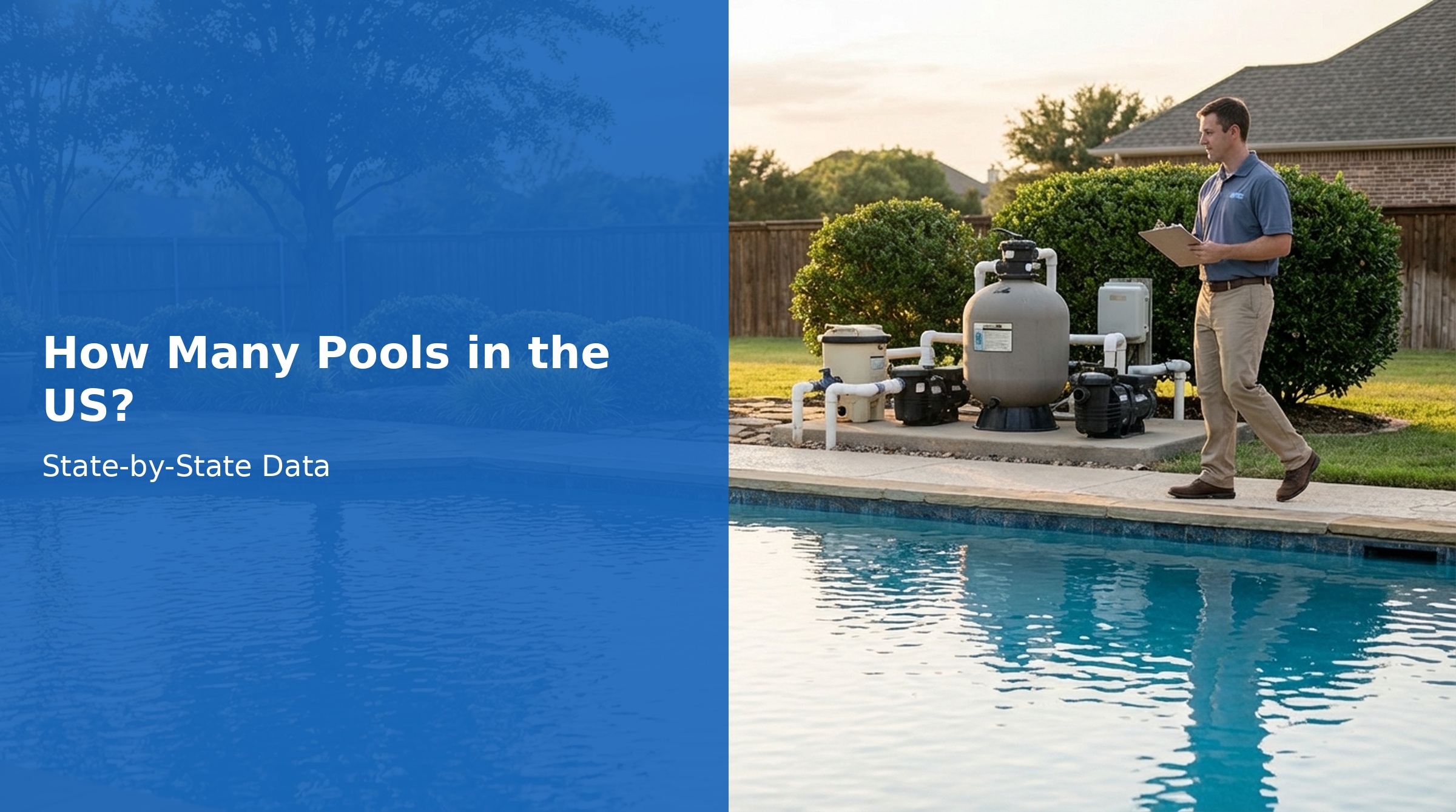 How Many Pools Are in the United States - Pool Industry Statistics