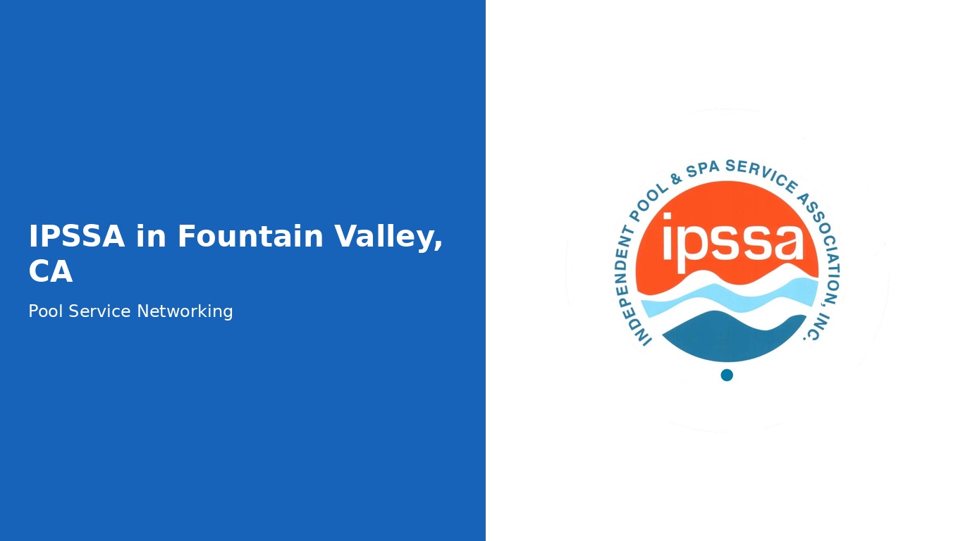 IPSSA Chapters in Fountain Valley, CA