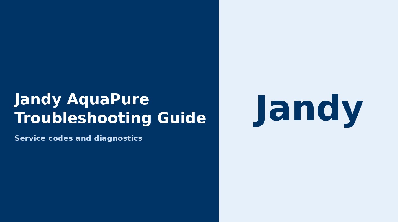 Jandy AquaPure High Salt Level