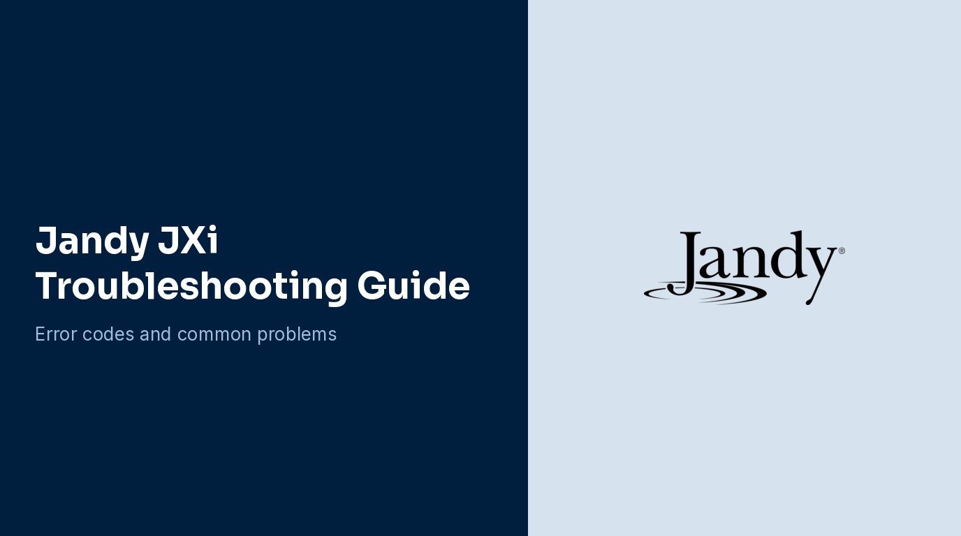 Jandy JXi Ignition Lockout
