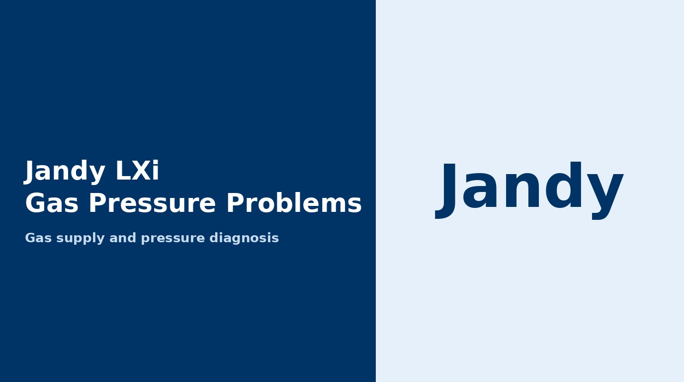 Jandy LXi Gas Pressure Problems