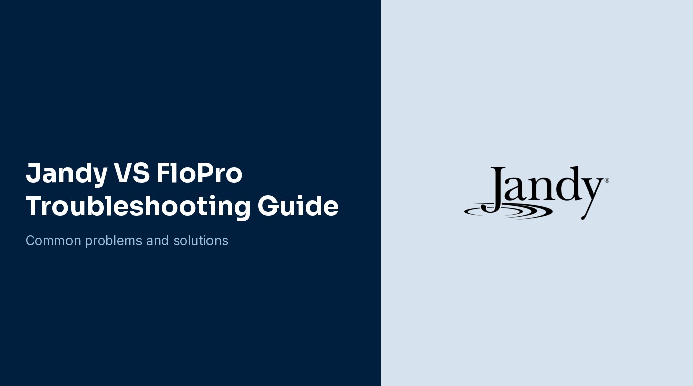 Jandy VS FloPro Motor Won't Start