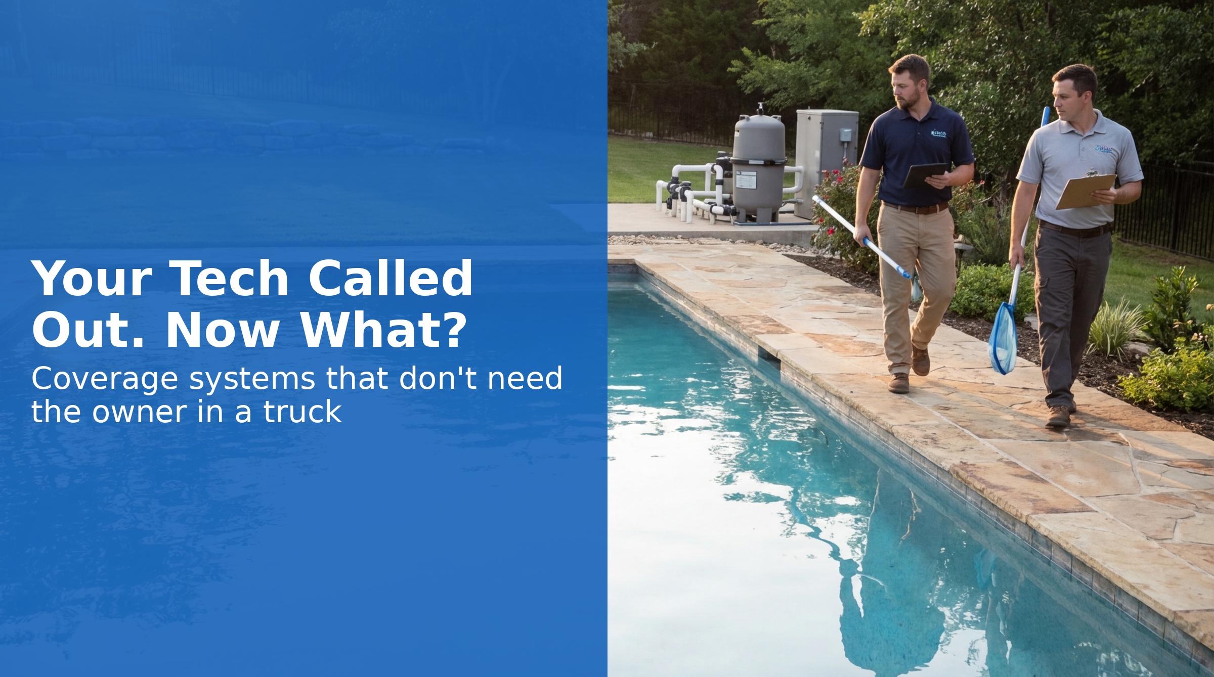 Managing Pool Tech Callouts