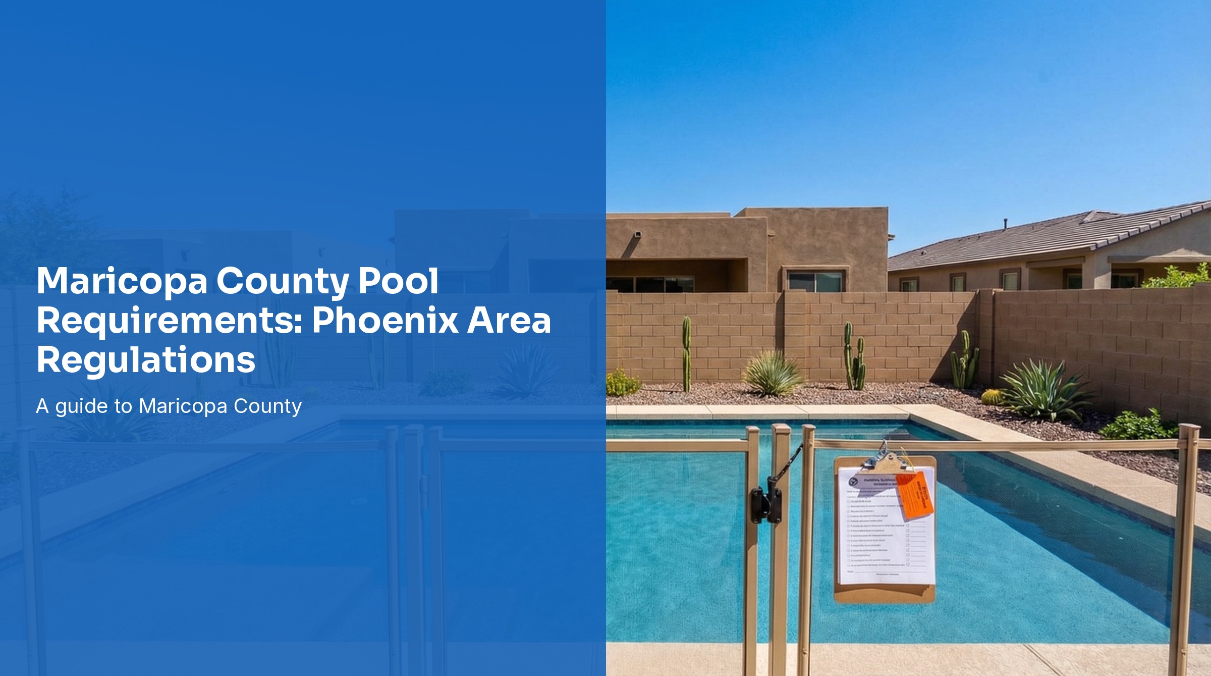 Maricopa County Pool Requirements