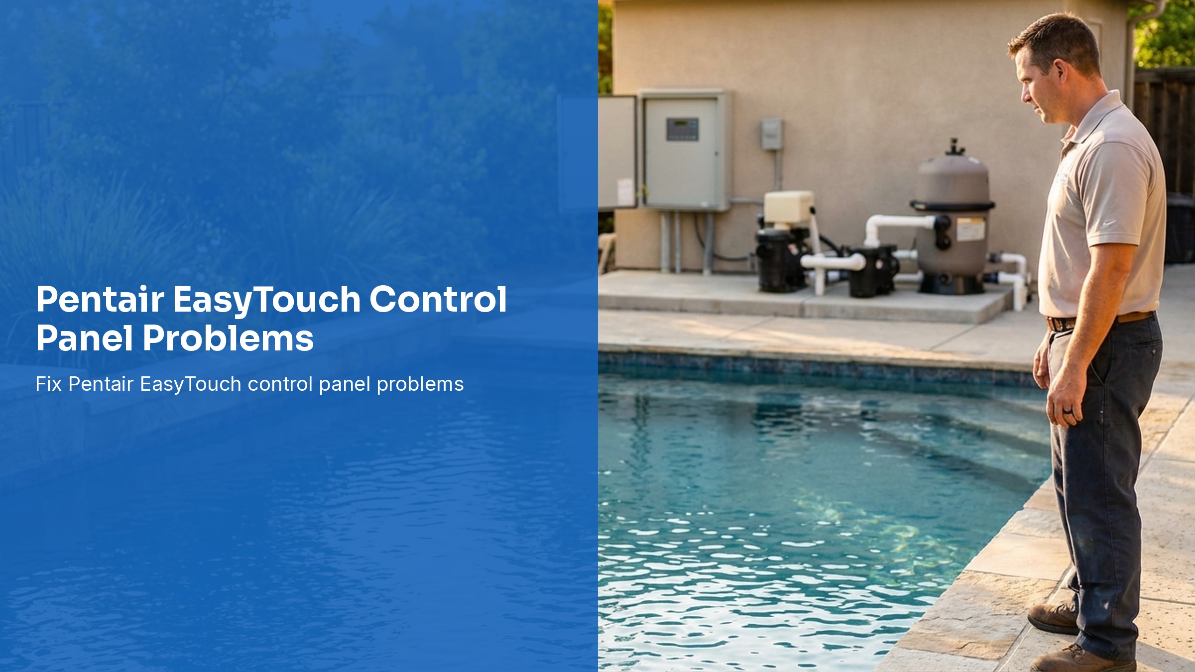 Pentair EasyTouch Control Panel Problems | PoolDial