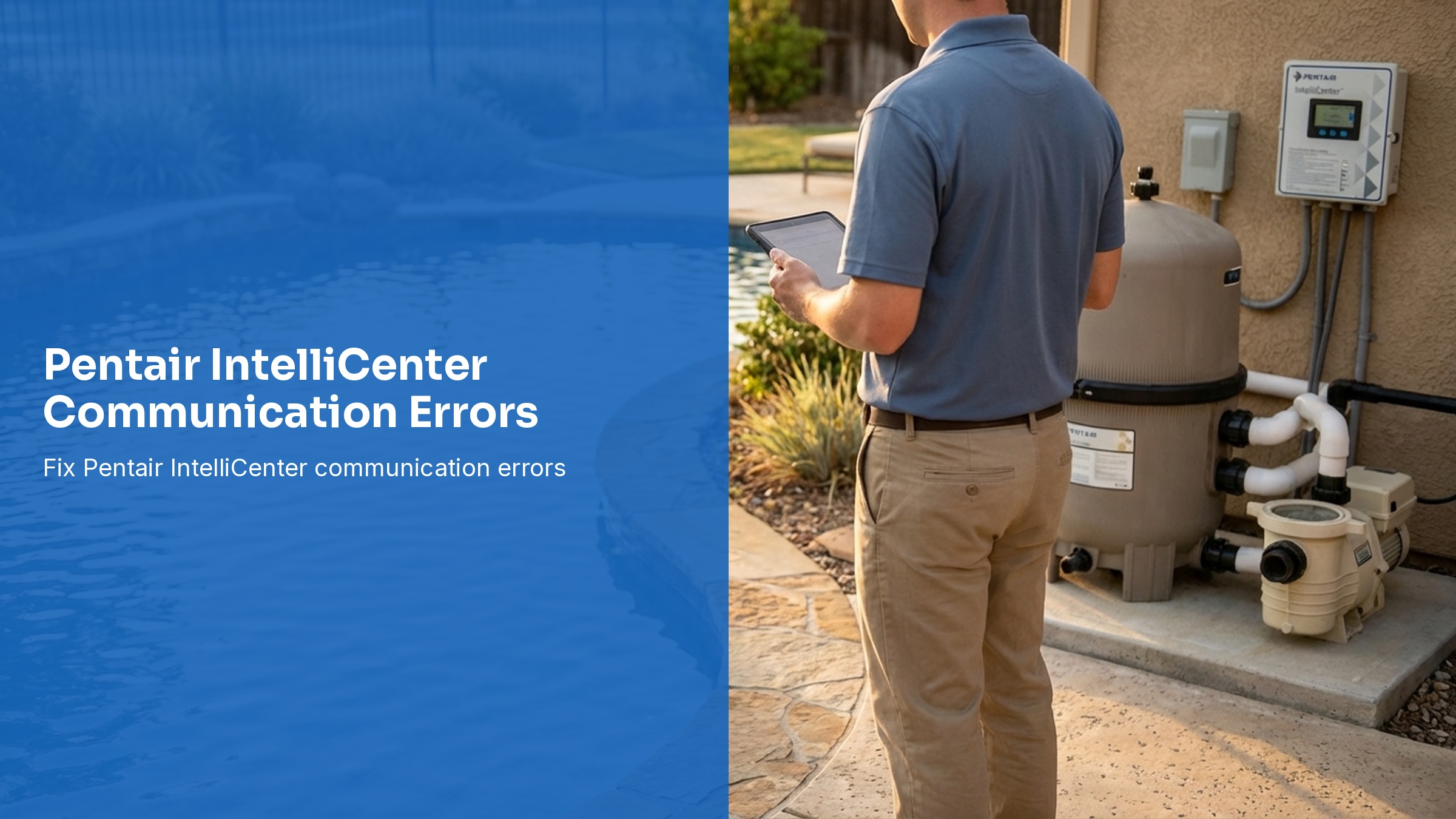 Pentair IntelliCenter Communication Errors | PoolDial