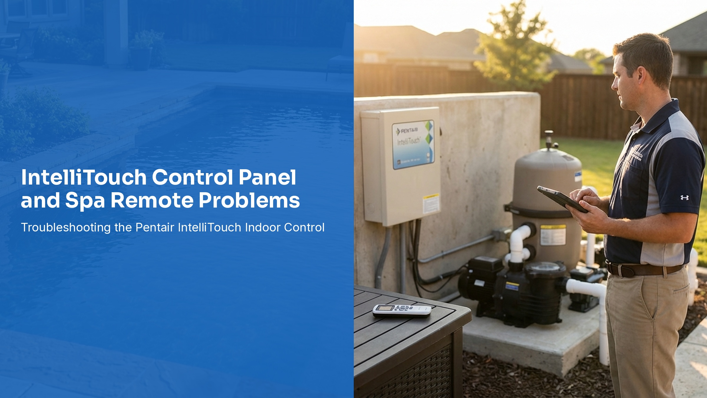 IntelliTouch Control Panel and Spa Remote Problems