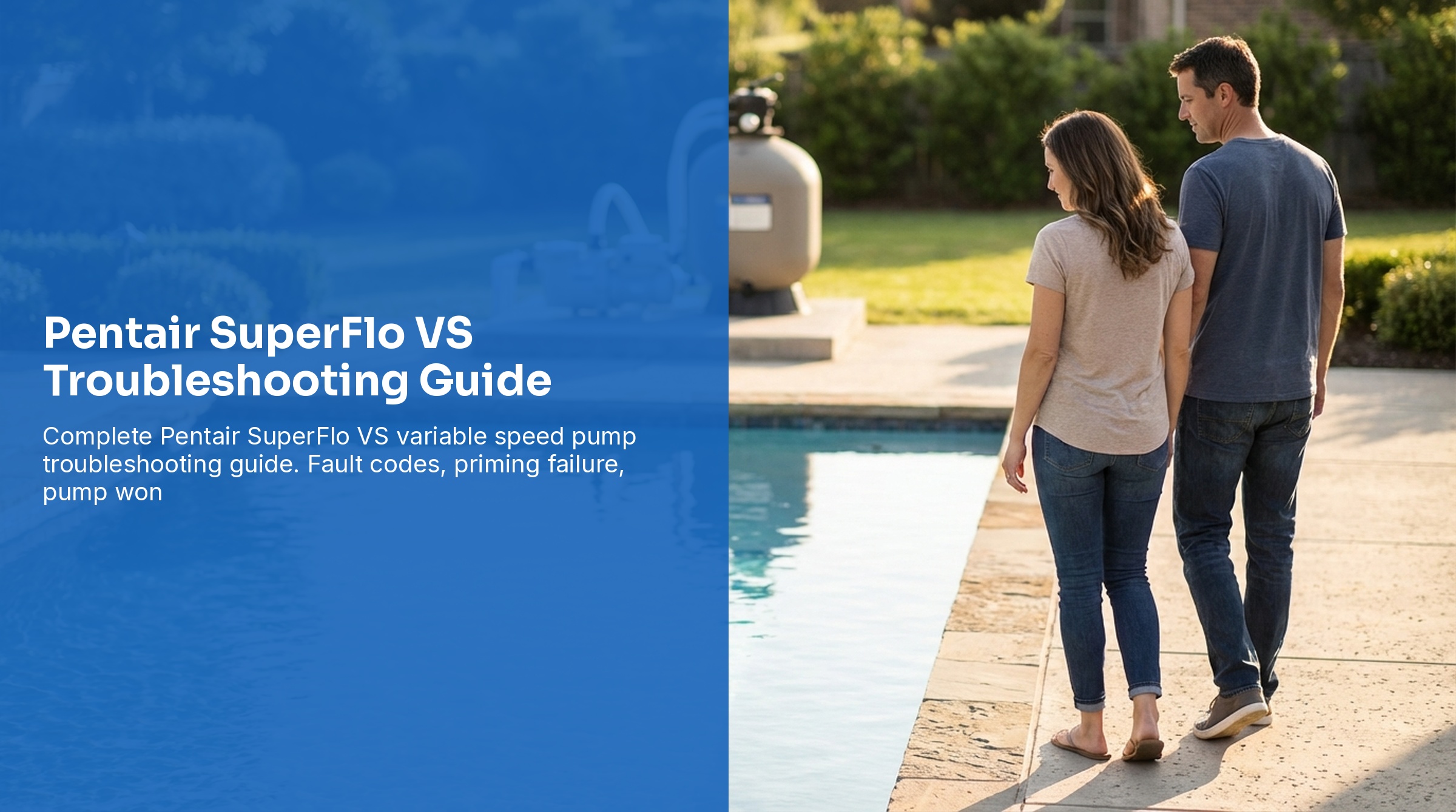 Pentair SuperFlo VS Troubleshooting Guide