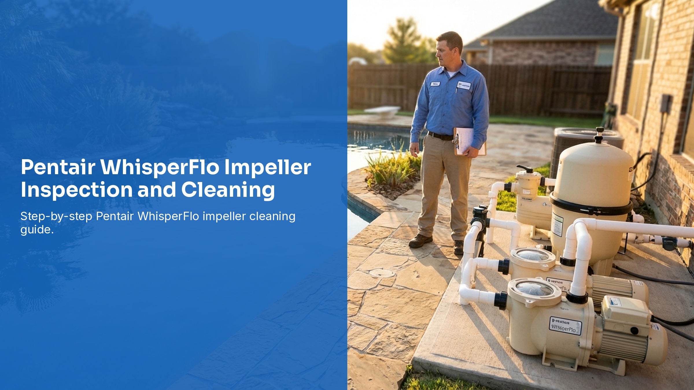 Pentair WhisperFlo Impeller Inspection and Cleaning
