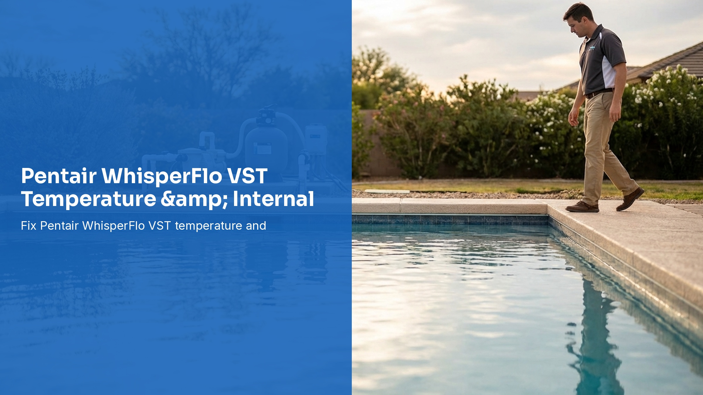 Pentair WhisperFlo VST Temperature & Internal Faults