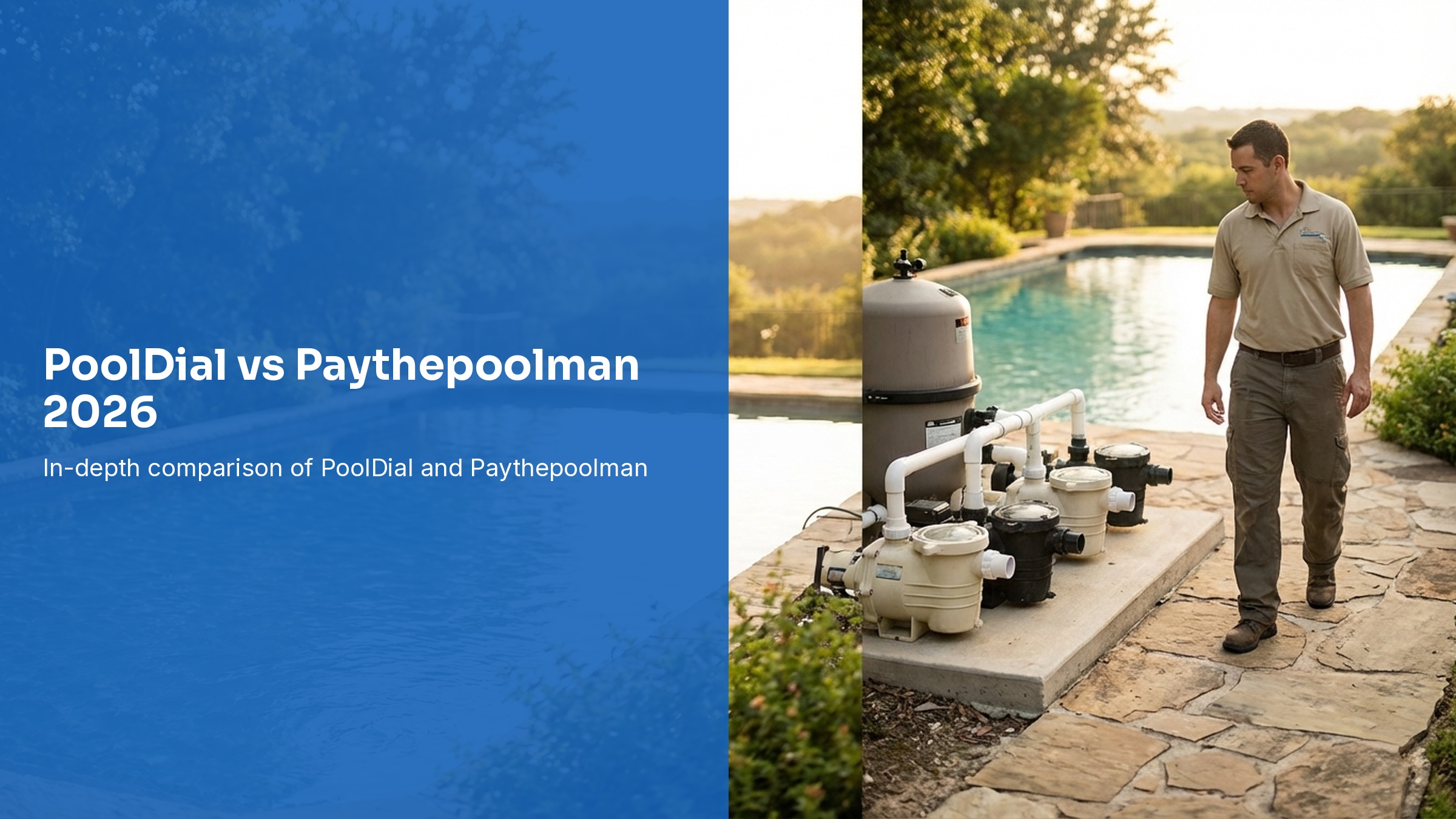 PoolDial vs Paythepoolman 2026: Which Is Better for Pool Service?