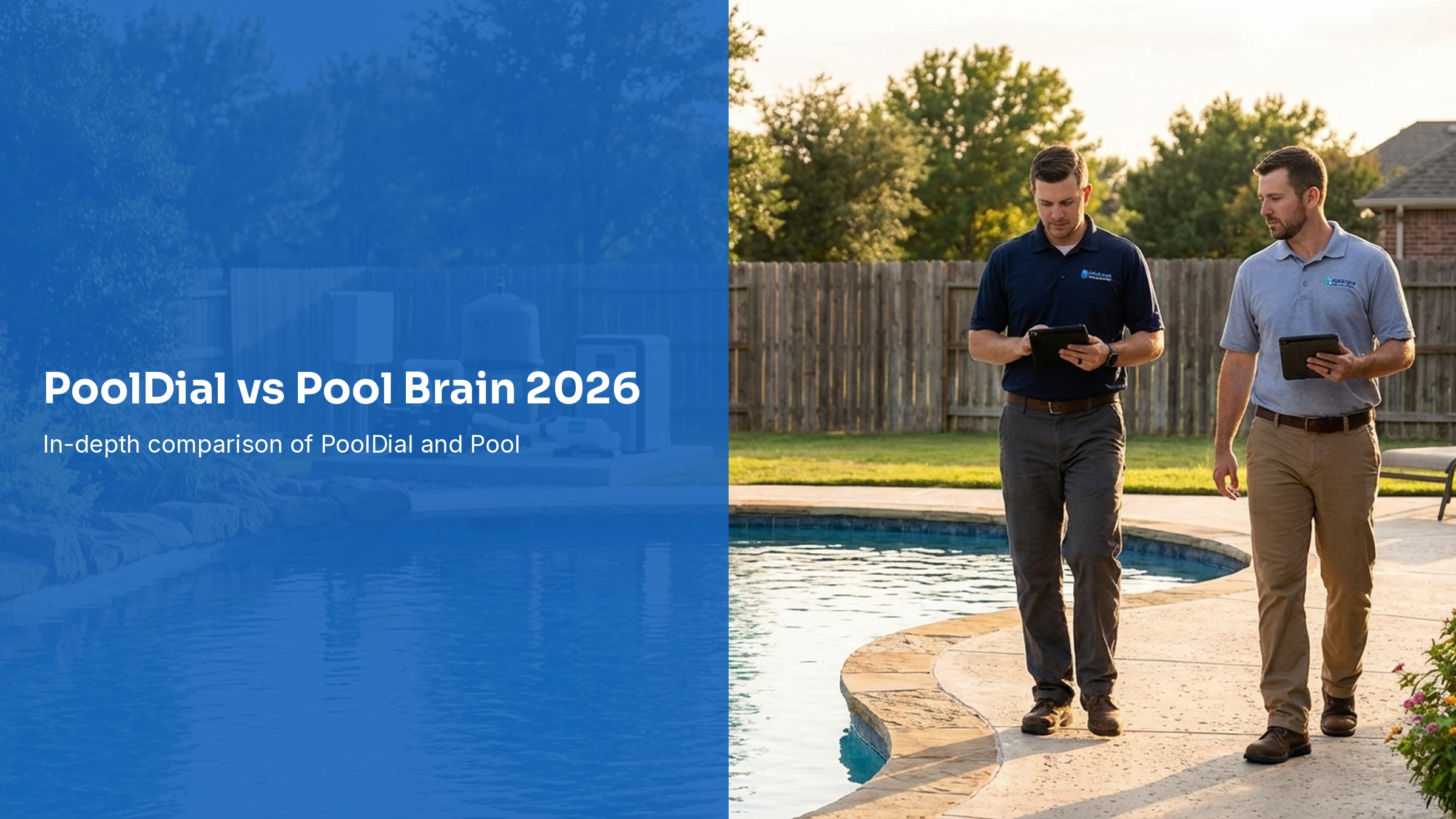 PoolDial vs Pool Brain 2026: Which Is Better for Pool Service?