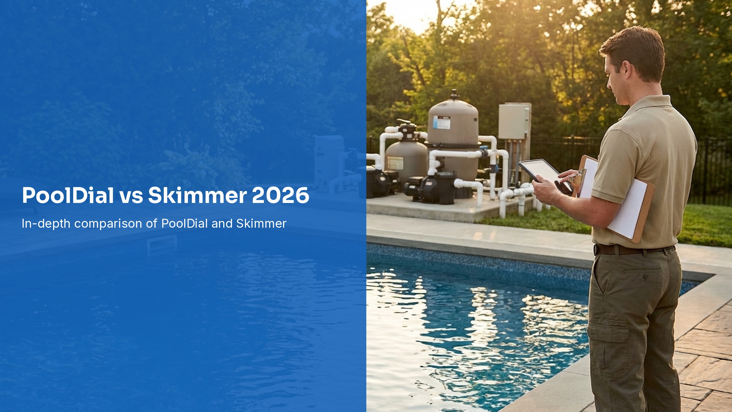 PoolDial vs Skimmer 2026: Which Pool Service Software Is Better?