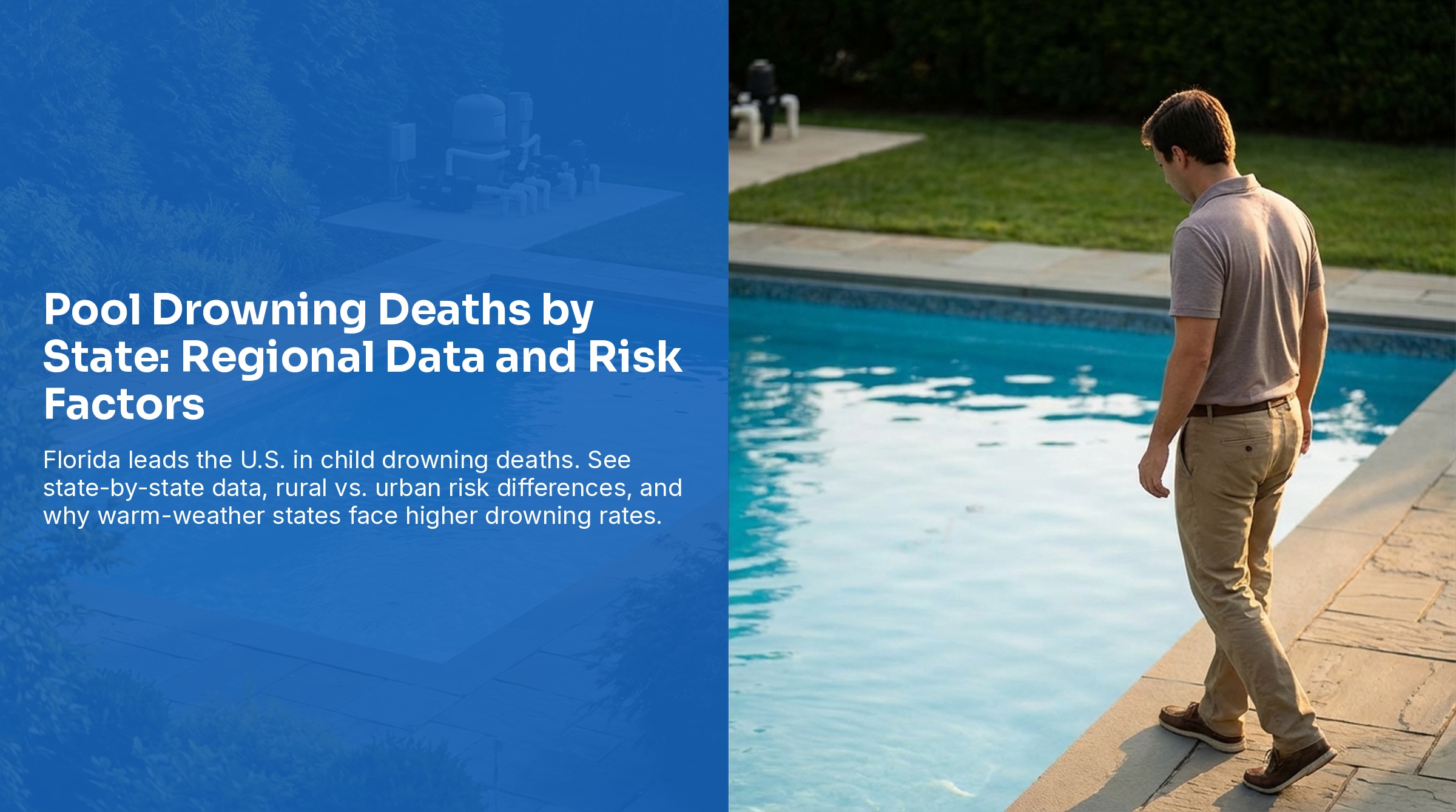 Pool drowning deaths by state - regional drowning statistics