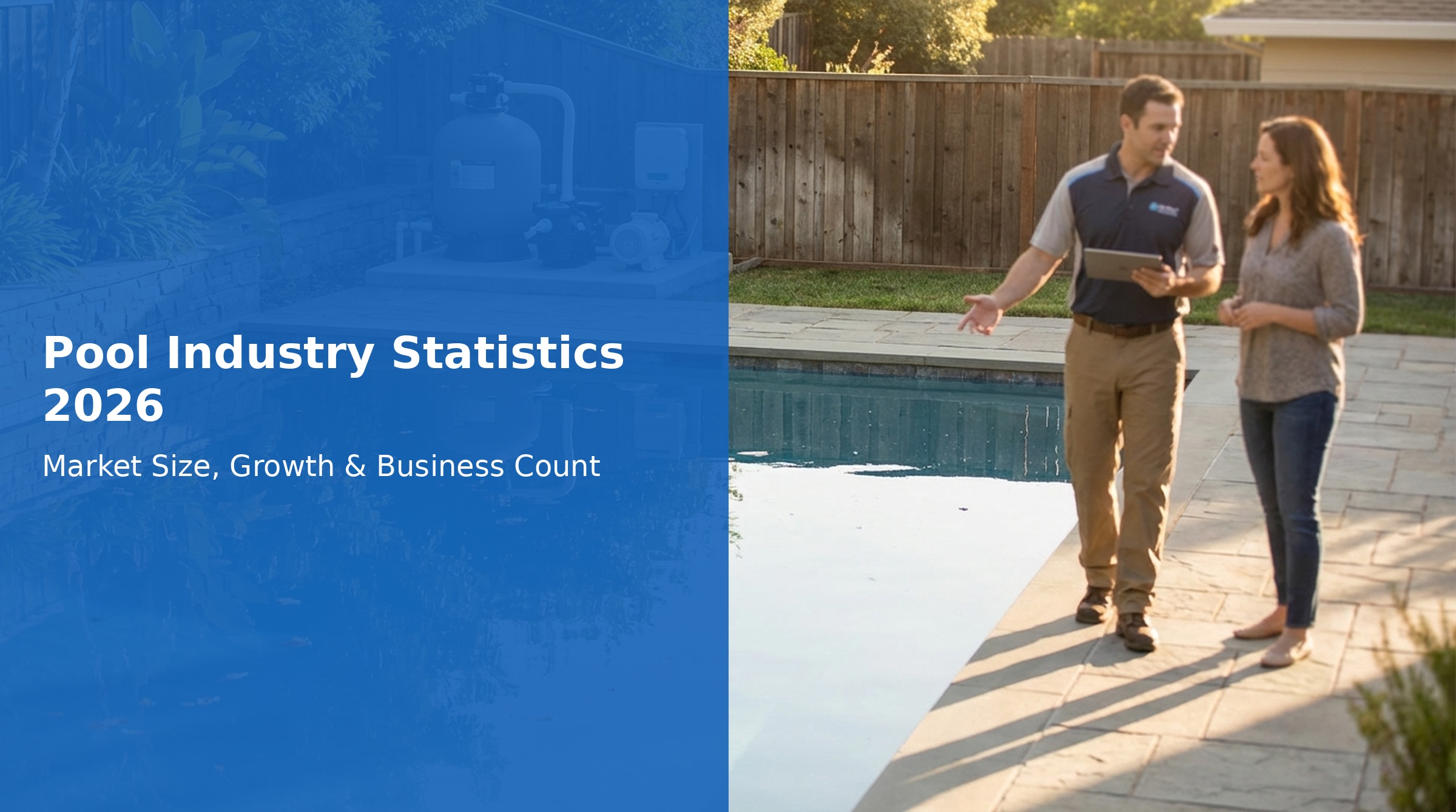 Pool industry statistics and market data 2026