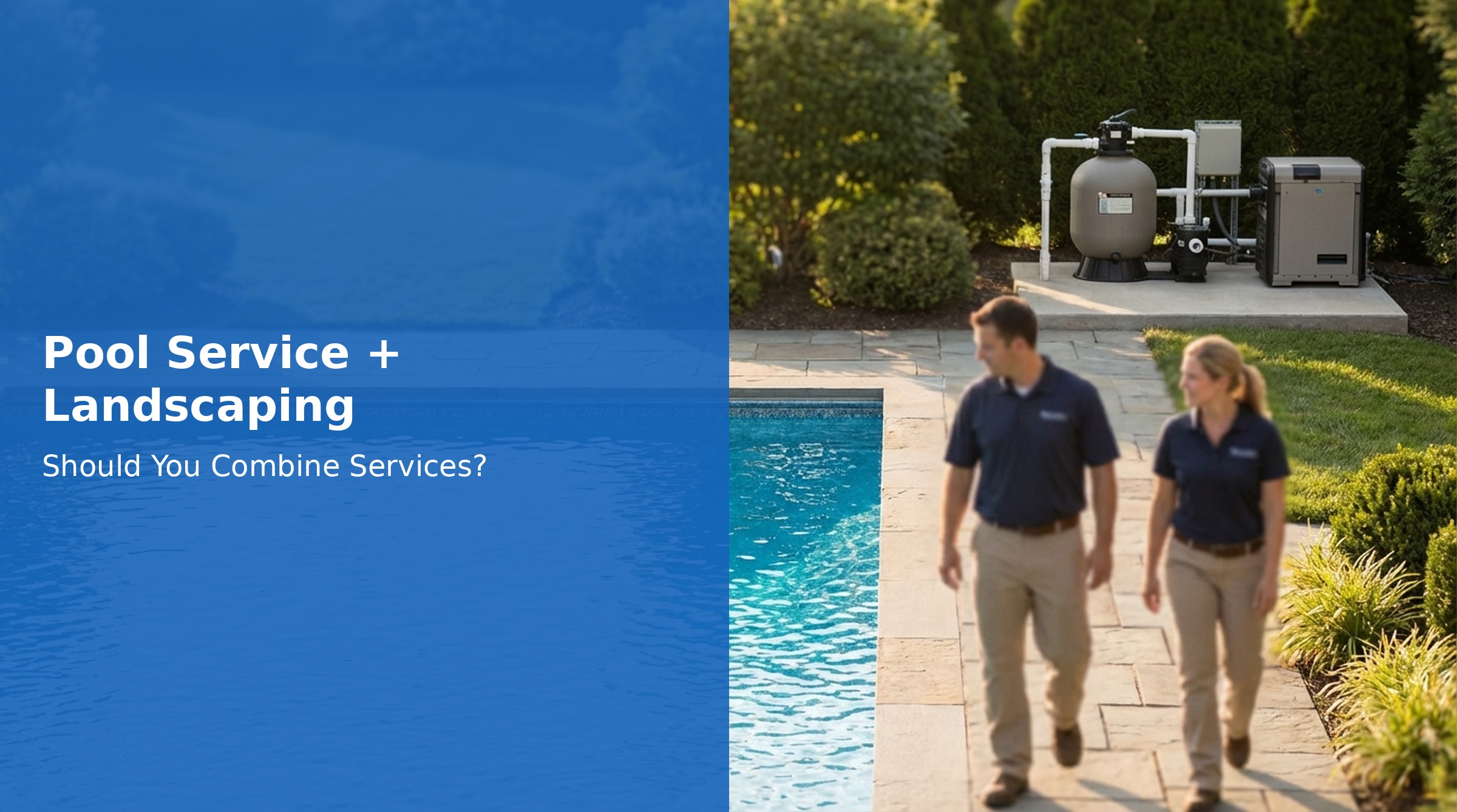 Should You Combine Pool Service With Landscaping?