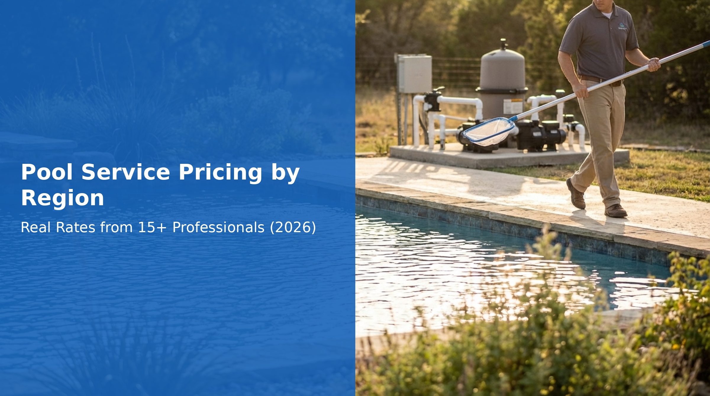 Pool Service Pricing by Region Survey