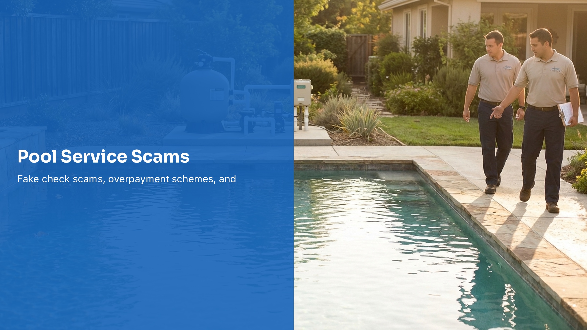 Pool Service Scams to Watch For