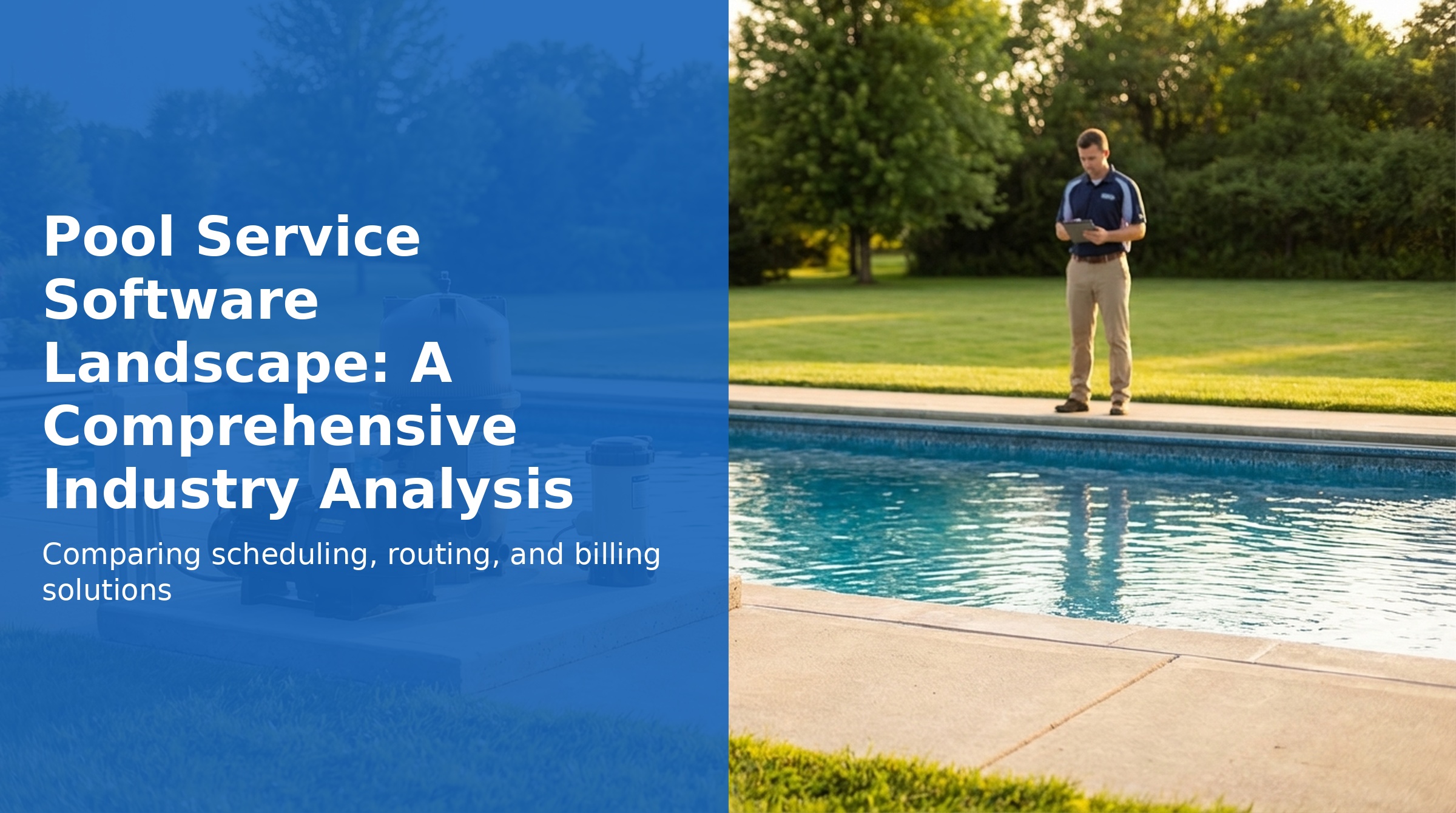 Pool service software industry landscape and comparison