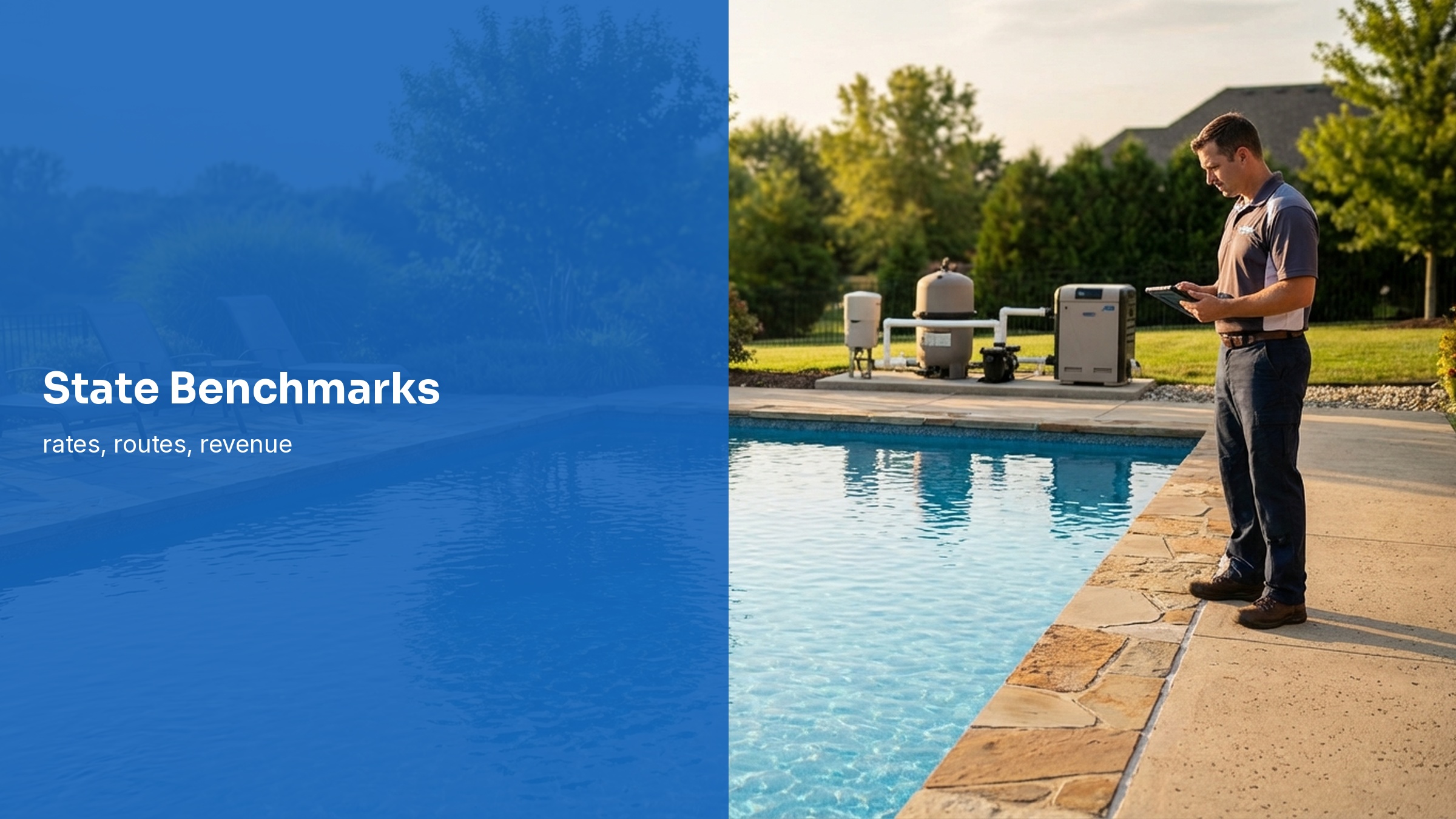 Pool service state benchmark report
