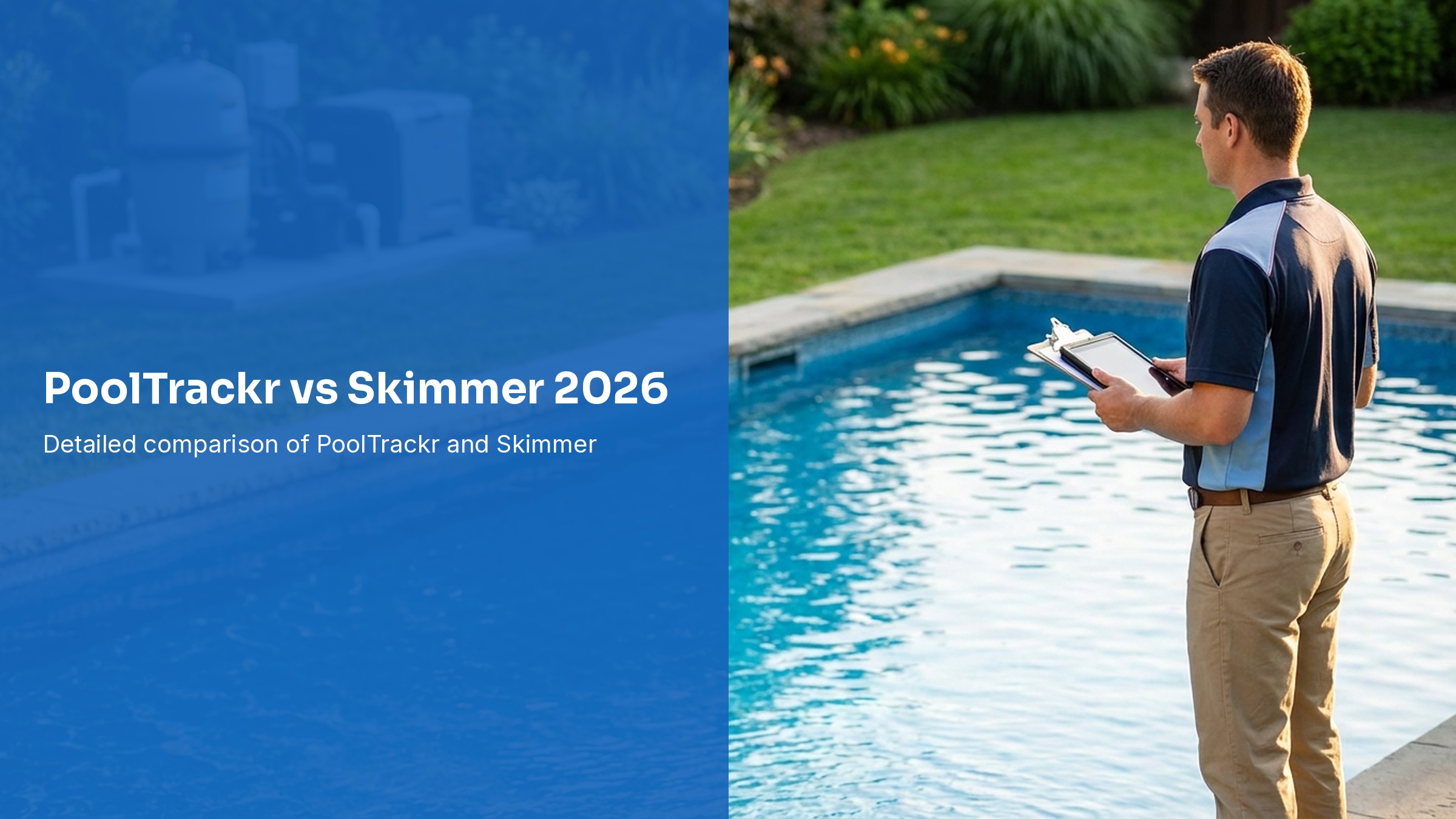PoolTrackr vs Skimmer 2026: Pool Software Comparison