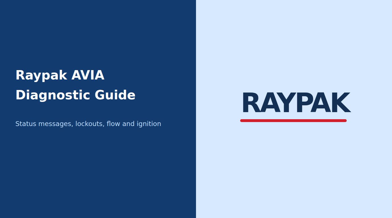 Raypak AVIA Diagnostic Guide
